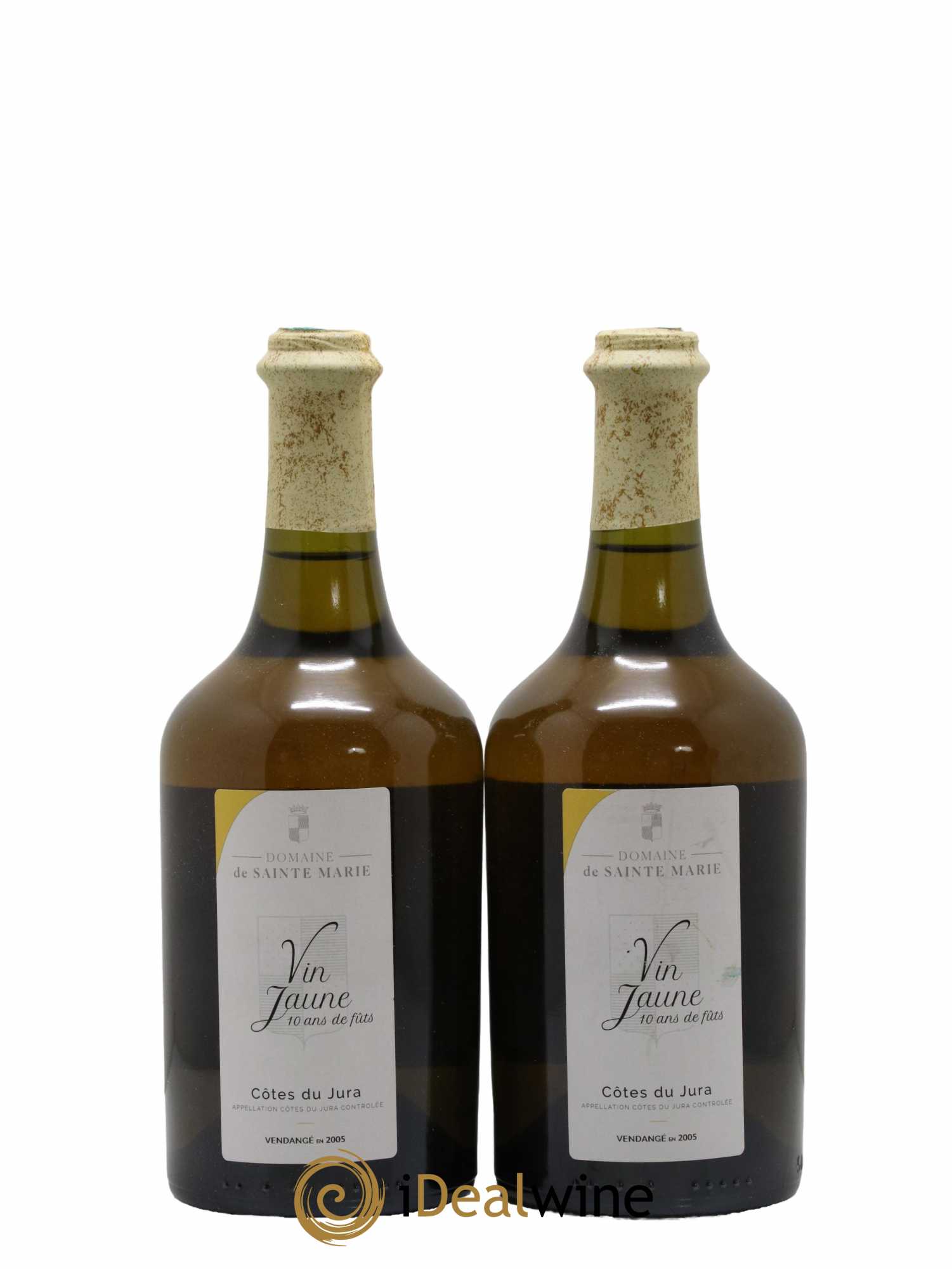 Côtes du Jura Vin Jaune Domaine Sainte Marie 2005 - Lot de 2 bouteilles - 0