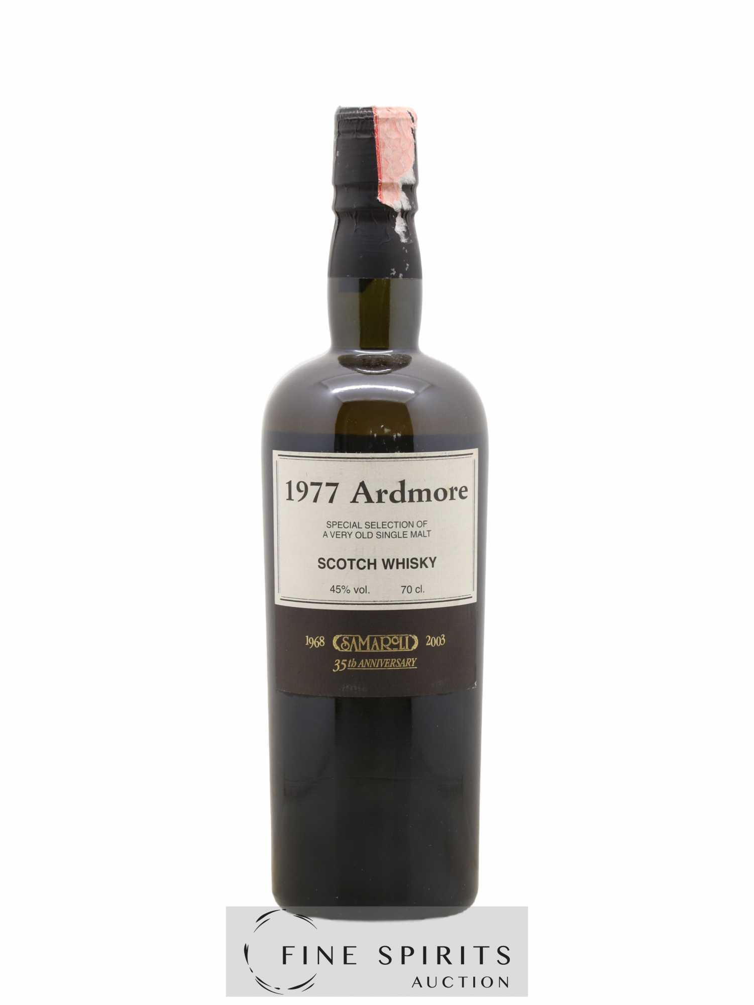 Ardmore 1977 Samaroli Cask n°7631 - One of 738 - bottled 2003 (sans prix de réserve) - Lot de 1 bouteille - 0