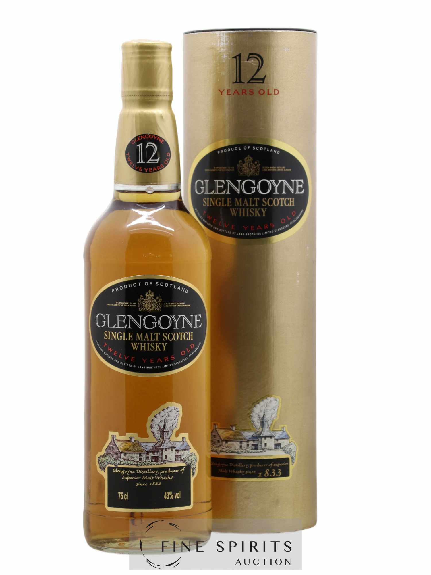 Glengoyne 12 years Of. (sans prix de réserve) - Lot de 1 bouteille - 0