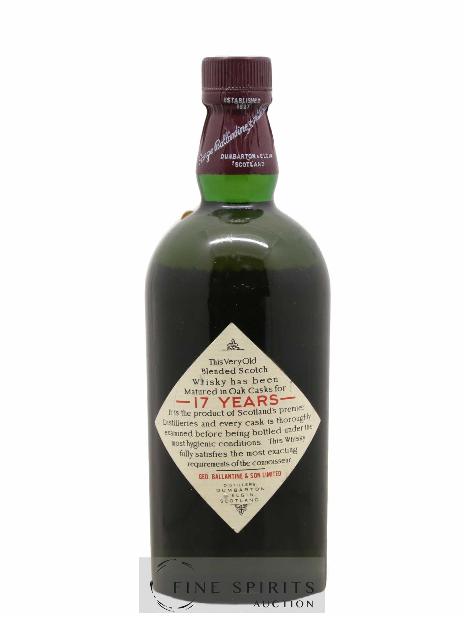 Ballantines 17 years Of. Very Old (sans prix de réserve) - Lot de 1 bouteille - 1