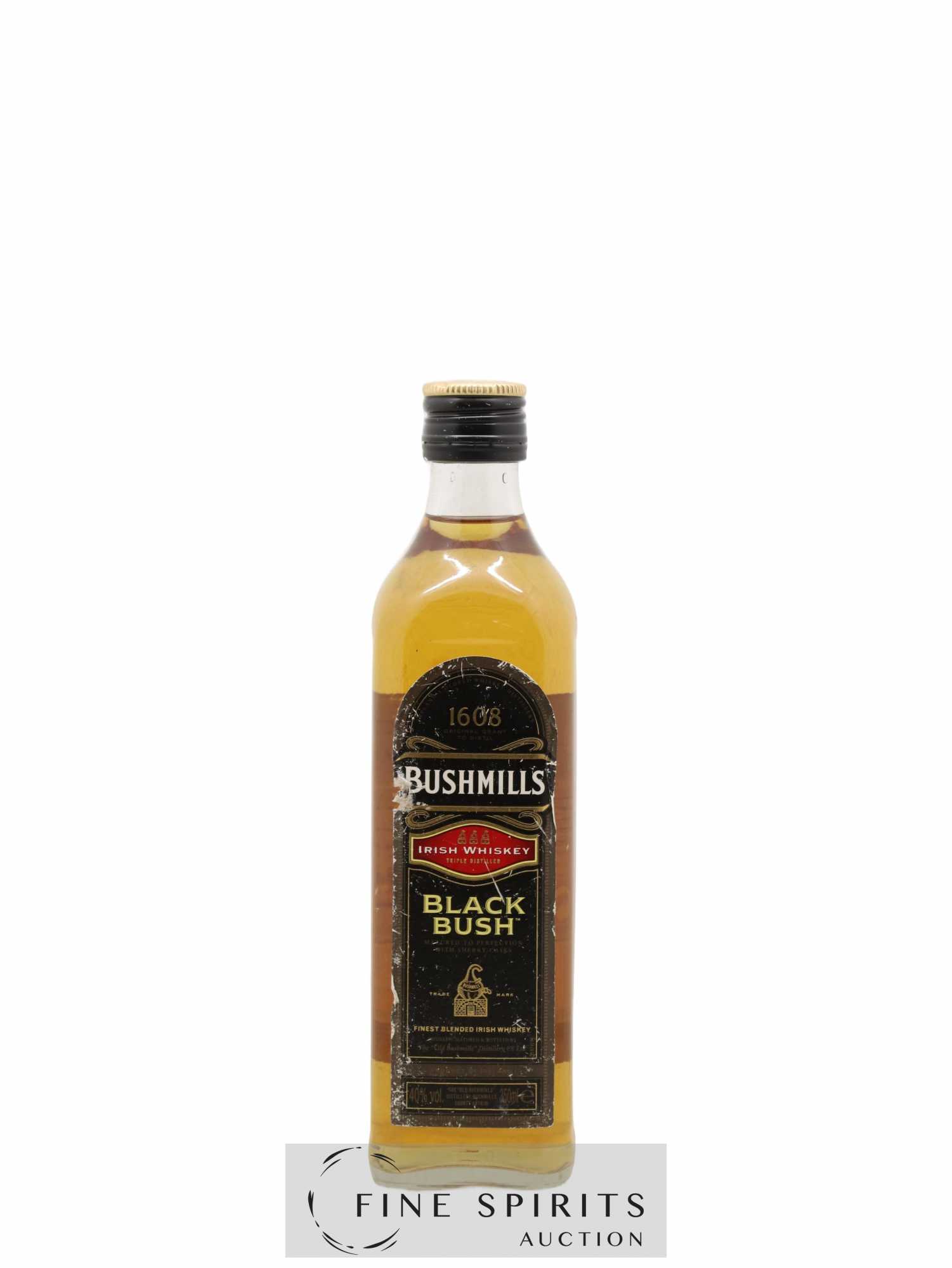 Bushmills Of. Black Bush (senza prezzo di riserva) - Lotto di 1 mezza bottiglia - 0