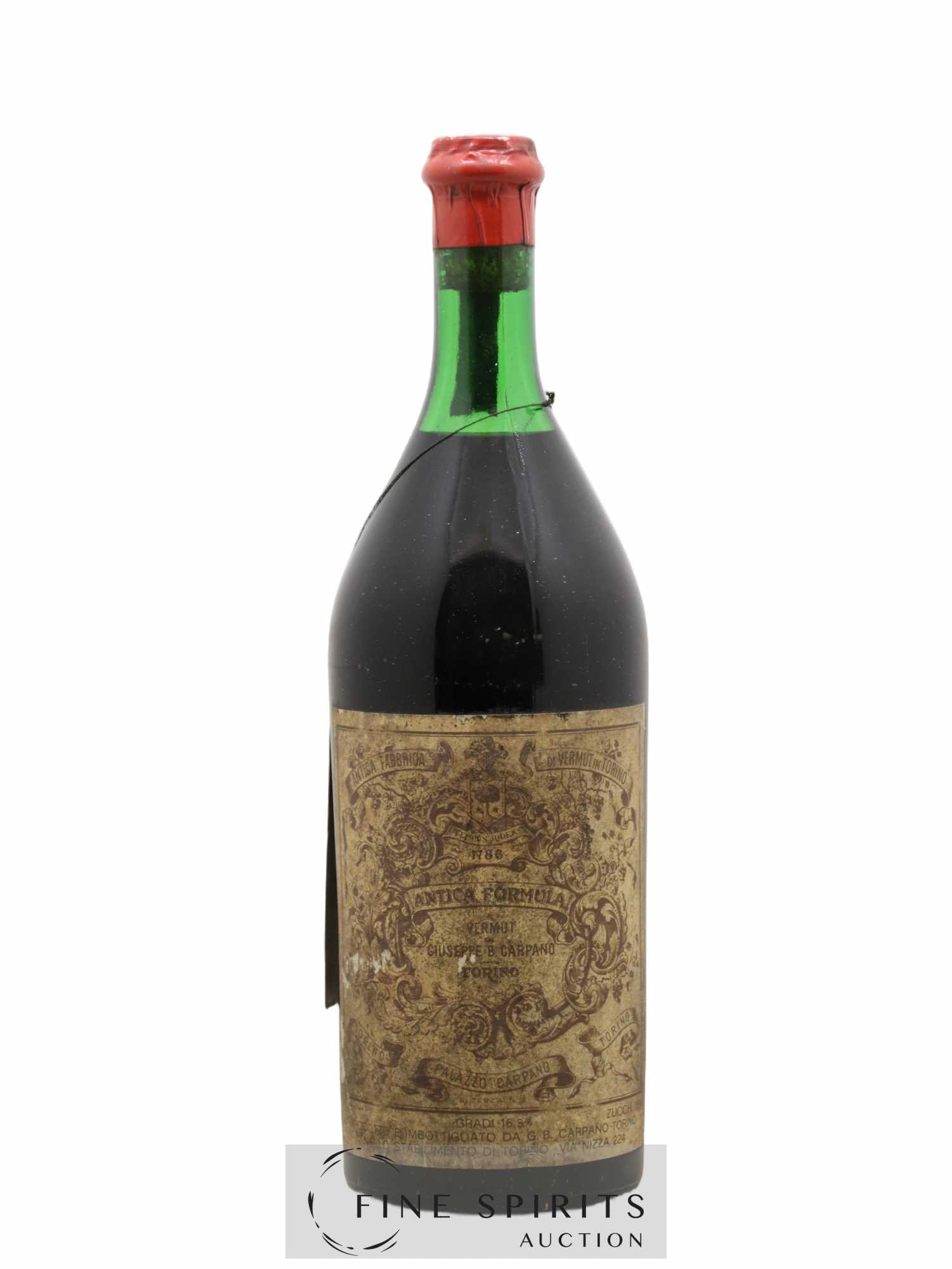 Carpano Of. Antica Formula (sans prix de réserve) - Lot de 1 bouteille - 0
