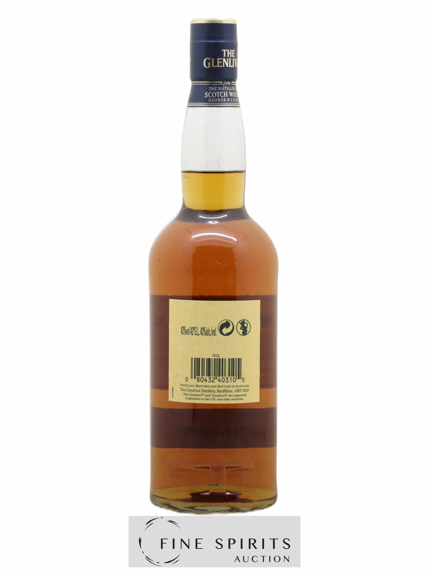 Glenlivet (The) 18 years Of.  (sans prix de réserve) - Lot de 1 bouteille - 1