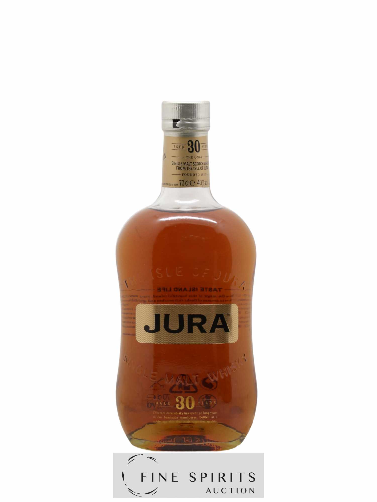 Jura 30 years Of. Vintage Collection One of 1200 Limited Edition  (sans prix de réserve) - Lot de 1 bouteille - 1