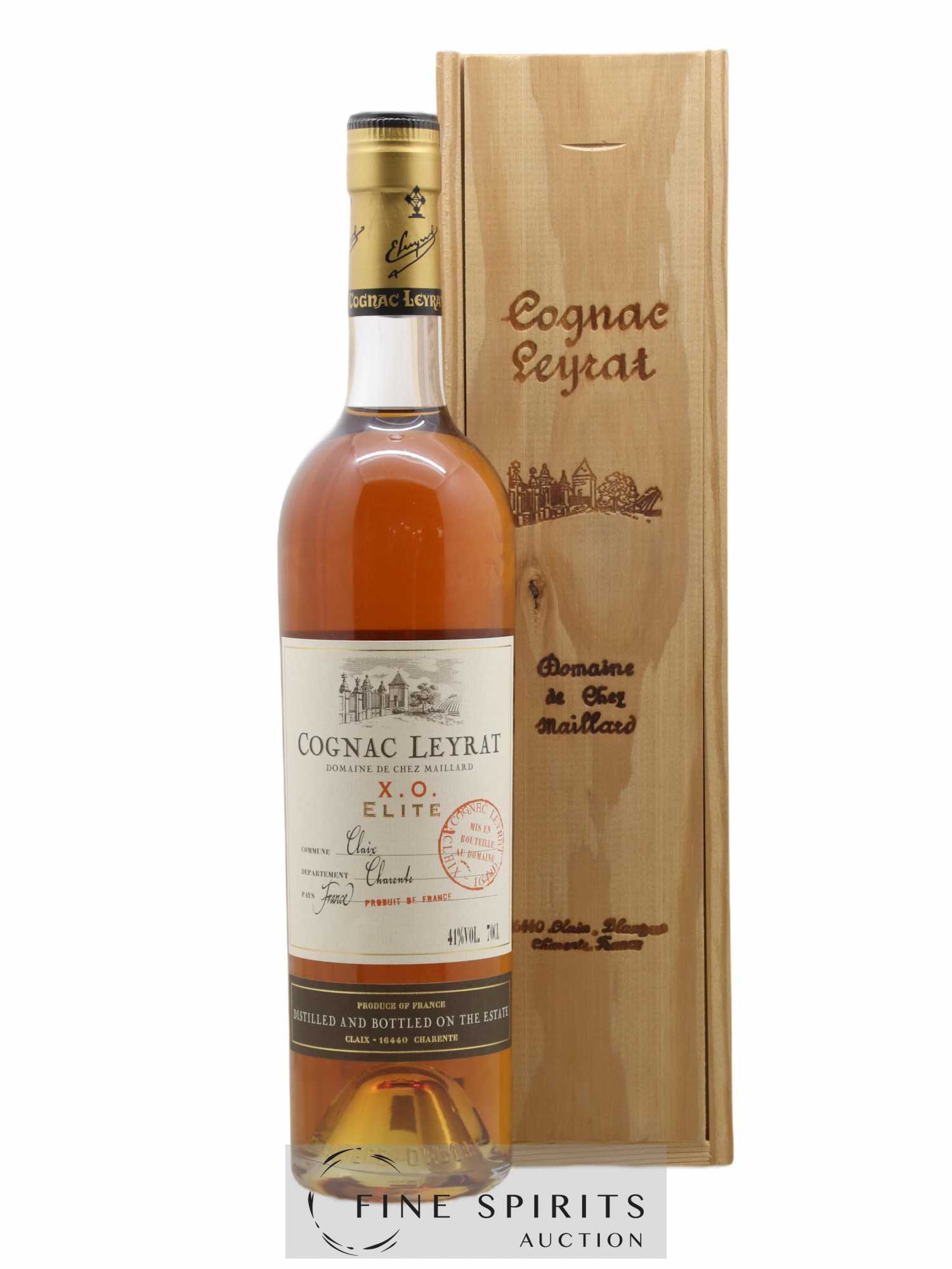 Leyrat Of. Domaine de Chez Maillard Lot n°070306 X.O. Elite (sans prix de réserve) - Lot de 1 bouteille - 0