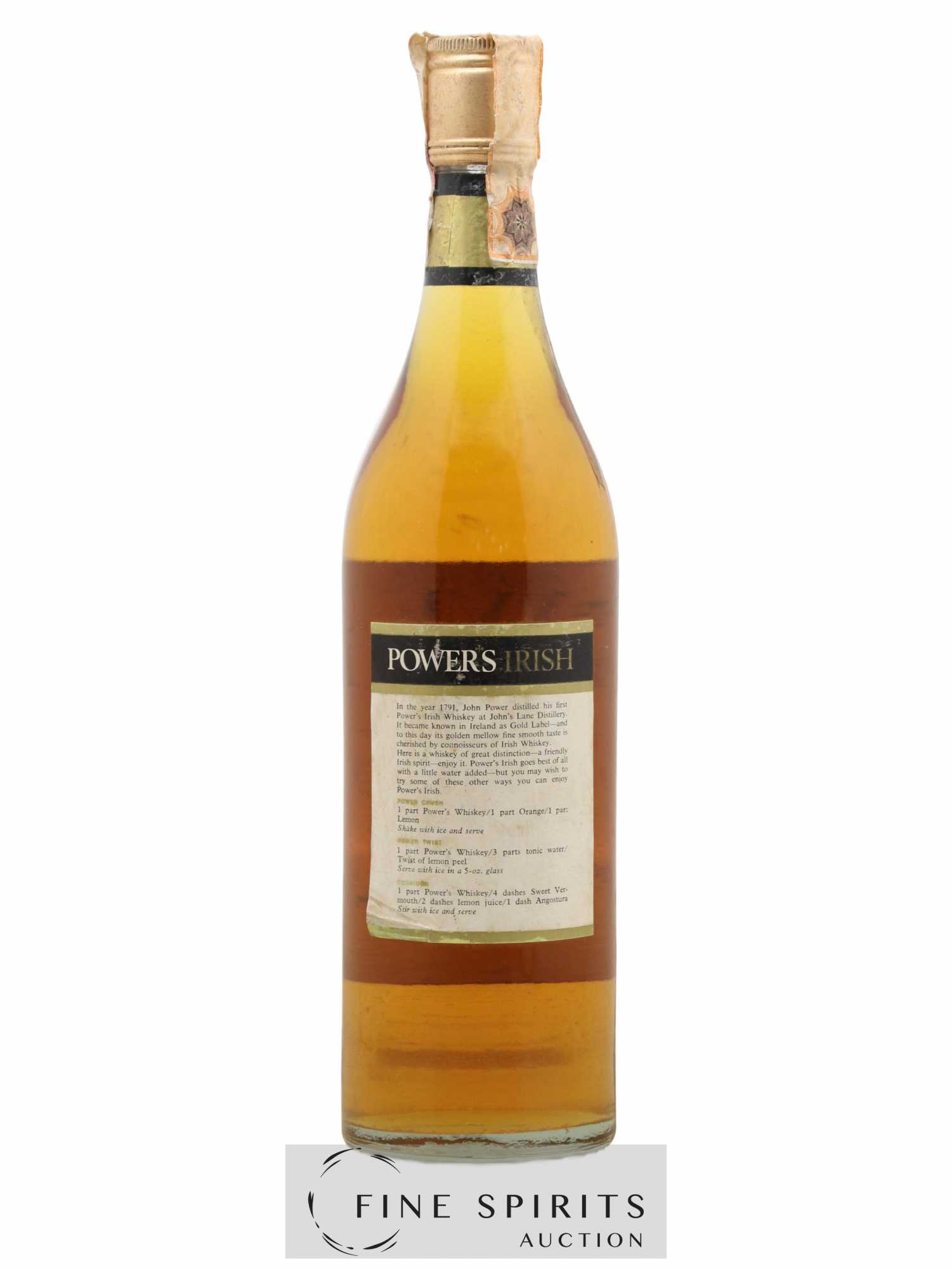 Power's Irish Of. (sans prix de réserve) - Lot de 1 bouteille - 1