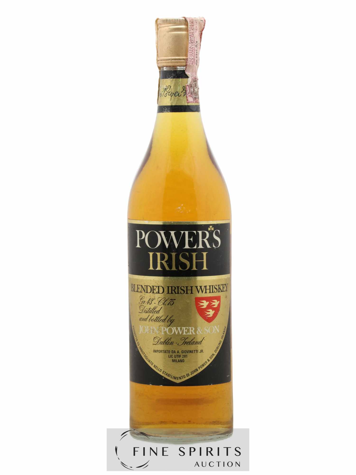 Power's Irish Of. (sans prix de réserve) - Lot de 1 bouteille - 0