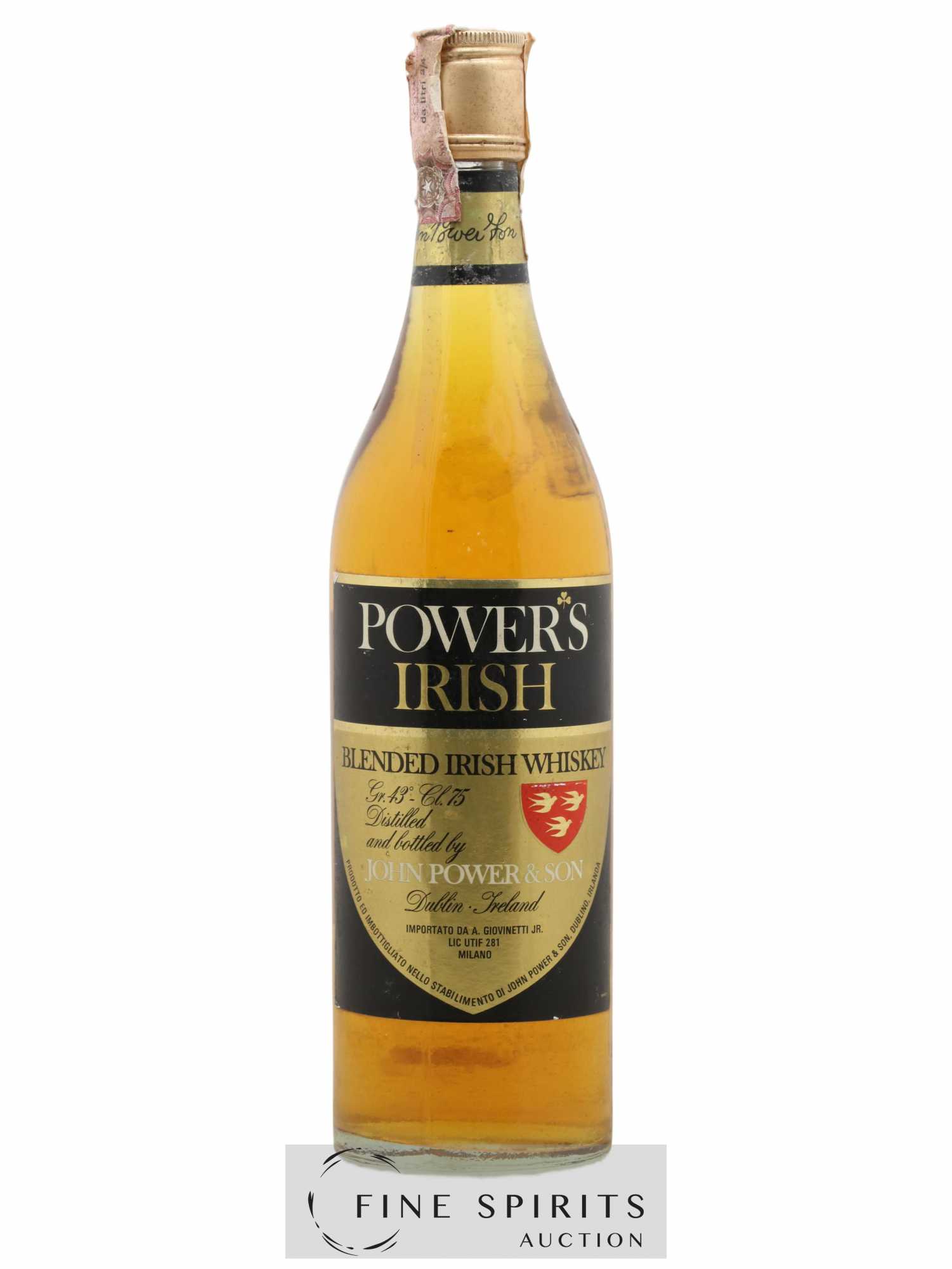 Power's Irish Of. (sans prix de réserve) - Lot de 1 bouteille - 0