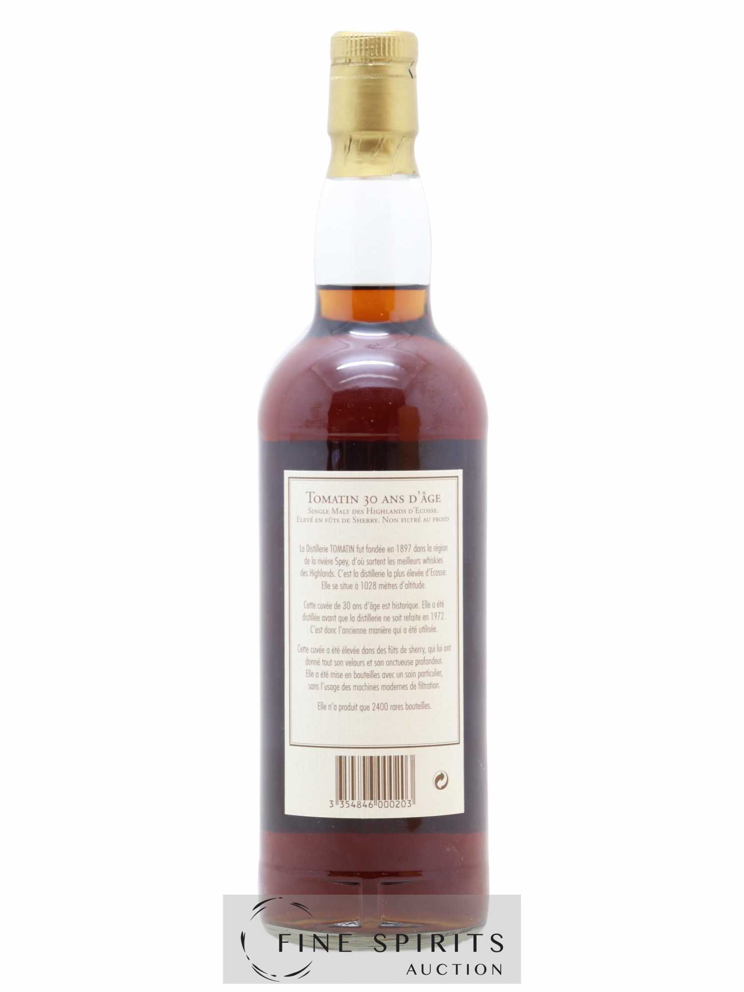 Tomatin 30 years The Highlands & Islands The Antique Collection Sherry Casks - One of 2400 - Lot de 1 bouteille - 2