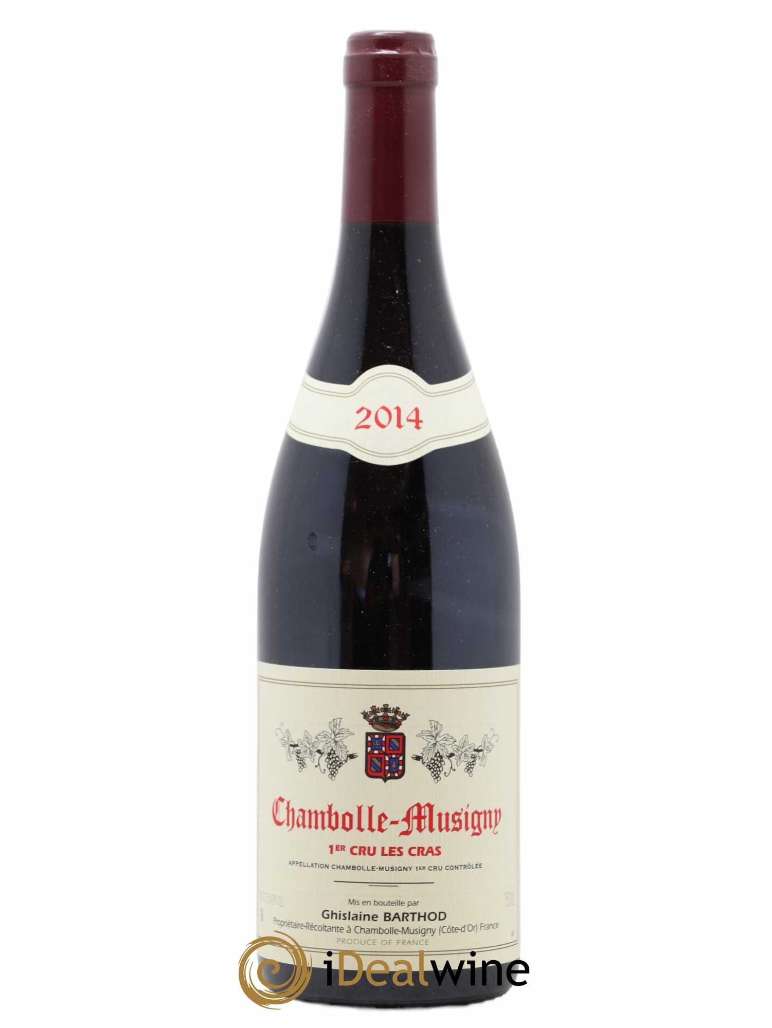Chambolle-Musigny 1er Cru Les Cras Ghislaine Barthod (sans prix de réserve) 2014 - Lot de 1 bouteille - 0