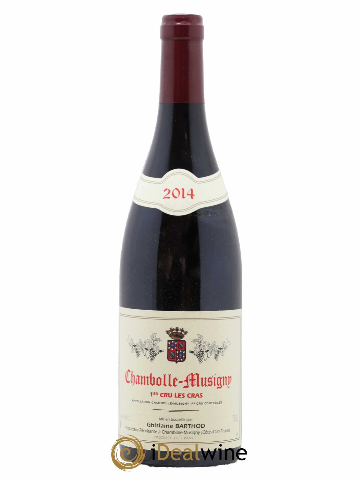 Chambolle-Musigny 1er Cru Les Cras Ghislaine Barthod (sans prix de réserve) 2014 - Lot de 1 bouteille - 0
