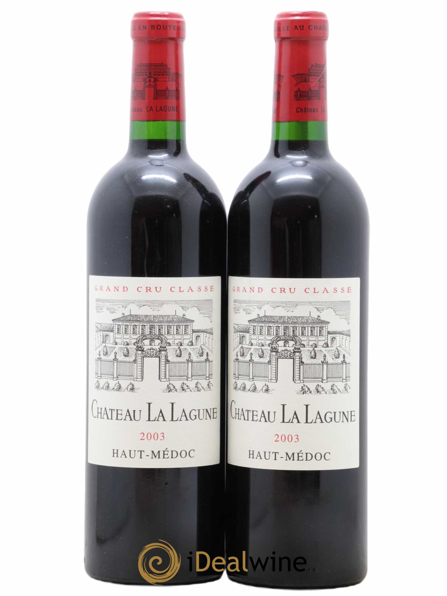 Château la Lagune 3ème Grand Cru Classé 2003 - Lot de 2 bouteilles - 0