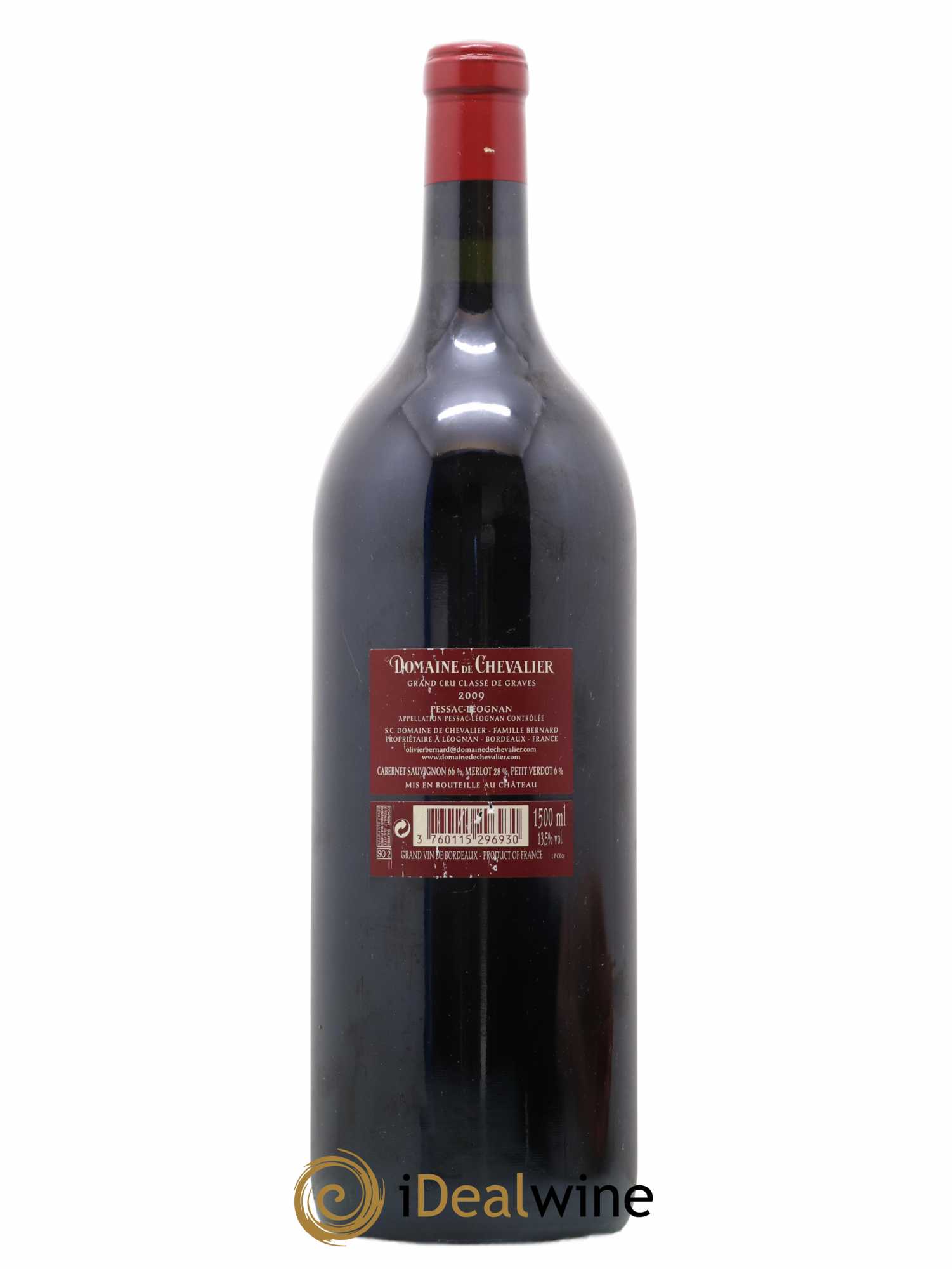 Domaine de Chevalier Cru Classé de Graves 2009 - Lot de 1 magnum - 1