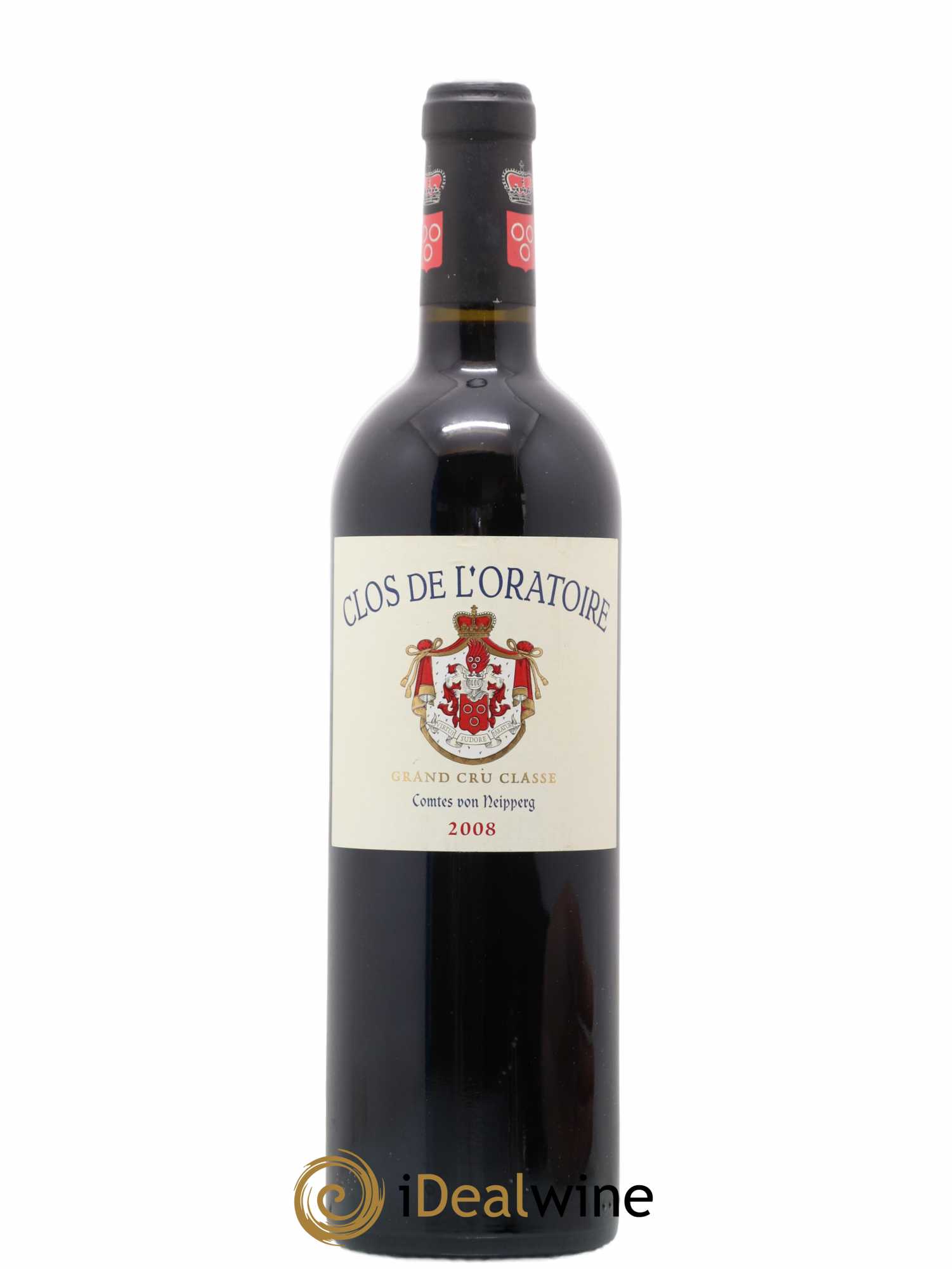 Clos de l'Oratoire Grand Cru Classé 2008 - Lot de 1 bouteille - 0