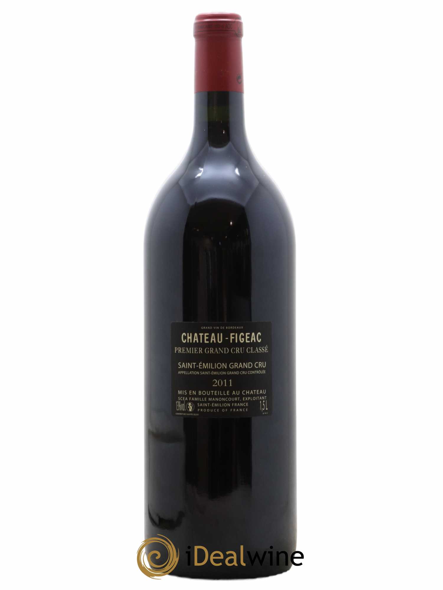 Château Figeac 1er Grand Cru Classé A 2011 - Lot of 1 magnum - 1