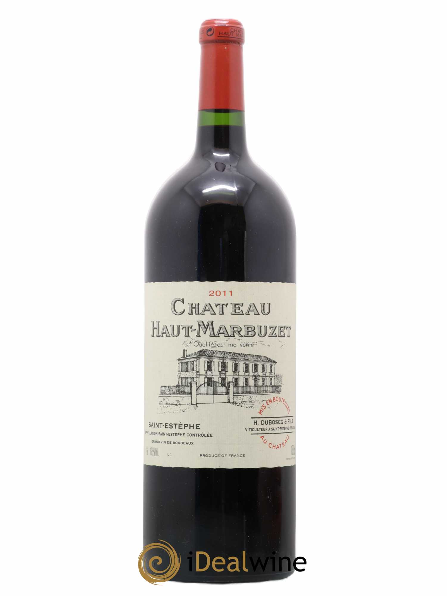 Château Haut Marbuzet 2011 - Lot de 1 magnum - 0