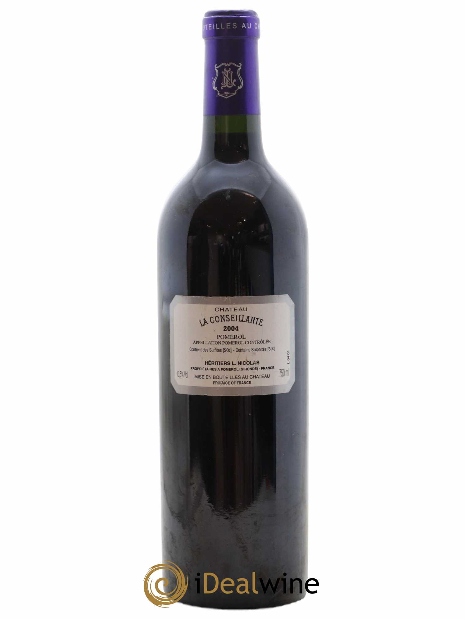 Château la Conseillante 2004 - Lot of 1 bottle - 1