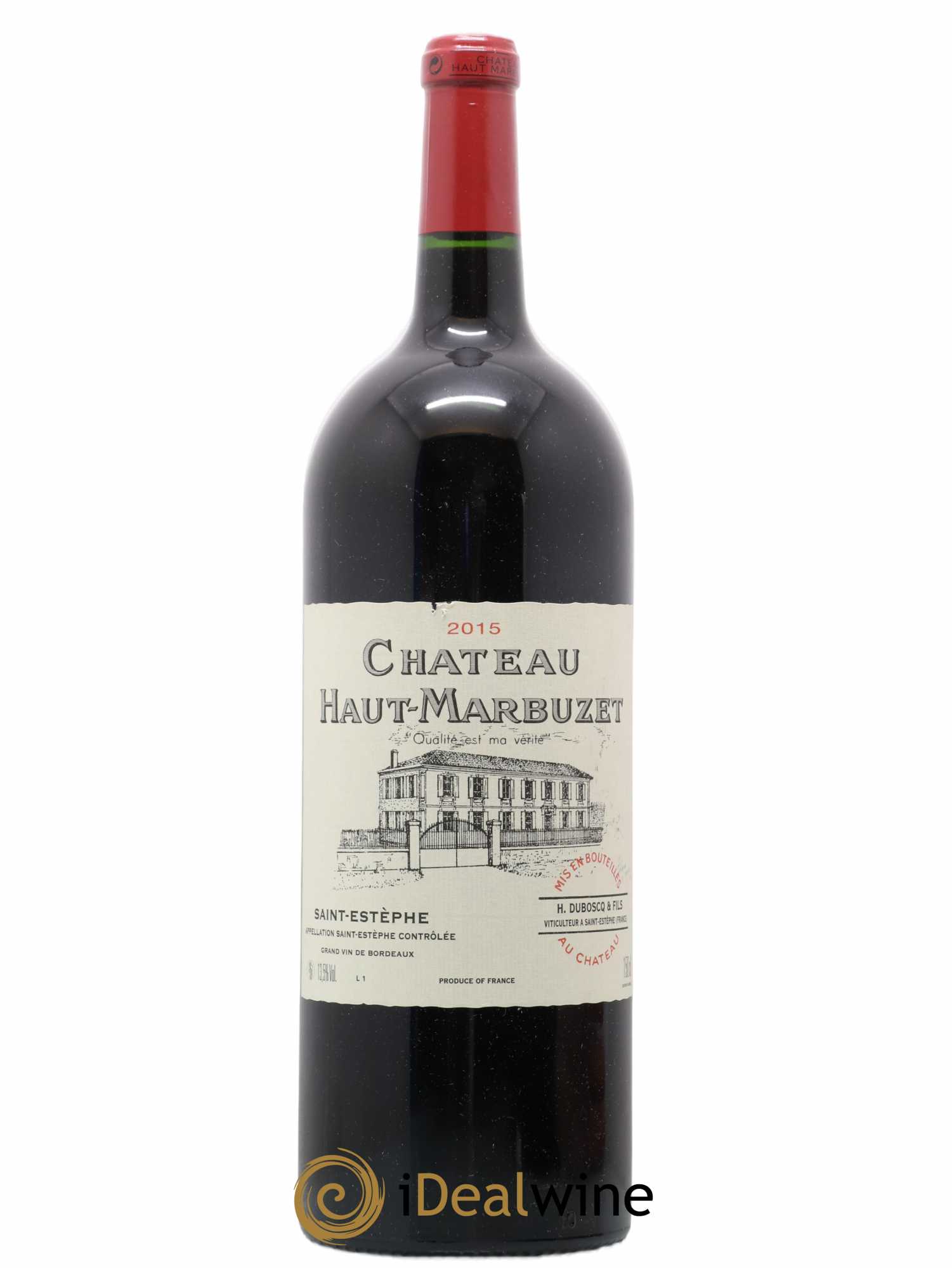 Château Haut Marbuzet 2015 - Lot de 1 magnum - 0