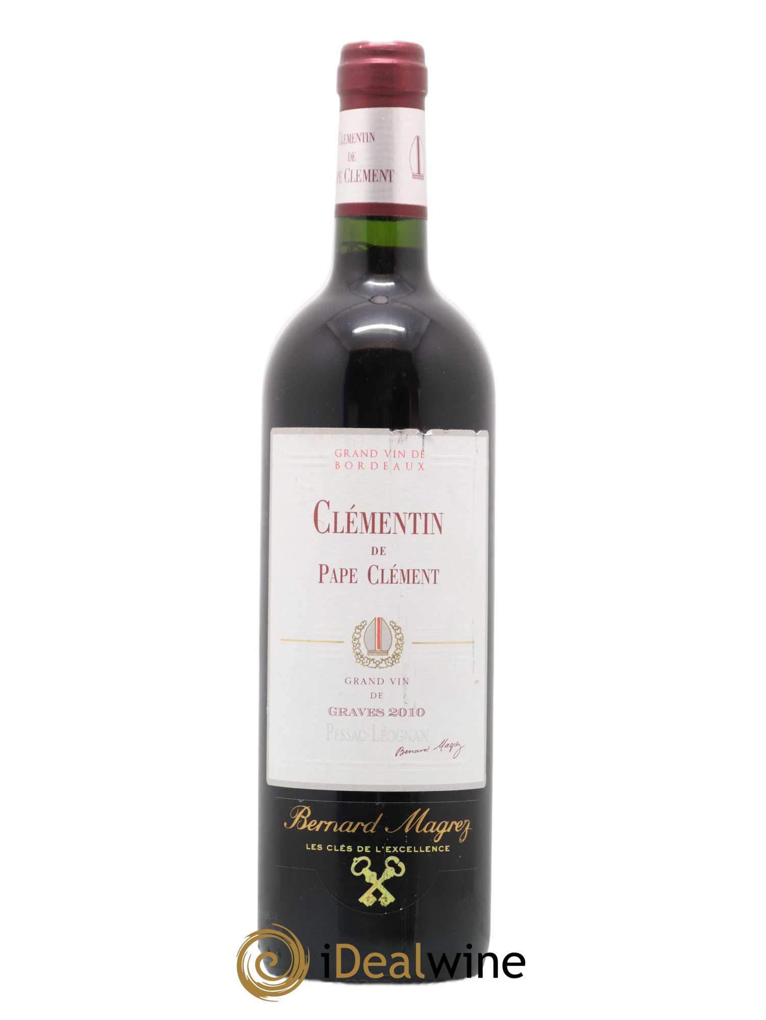 Le Clémentin de Pape Clément Second Vin 2010 - Lot de 1 bouteille - 0