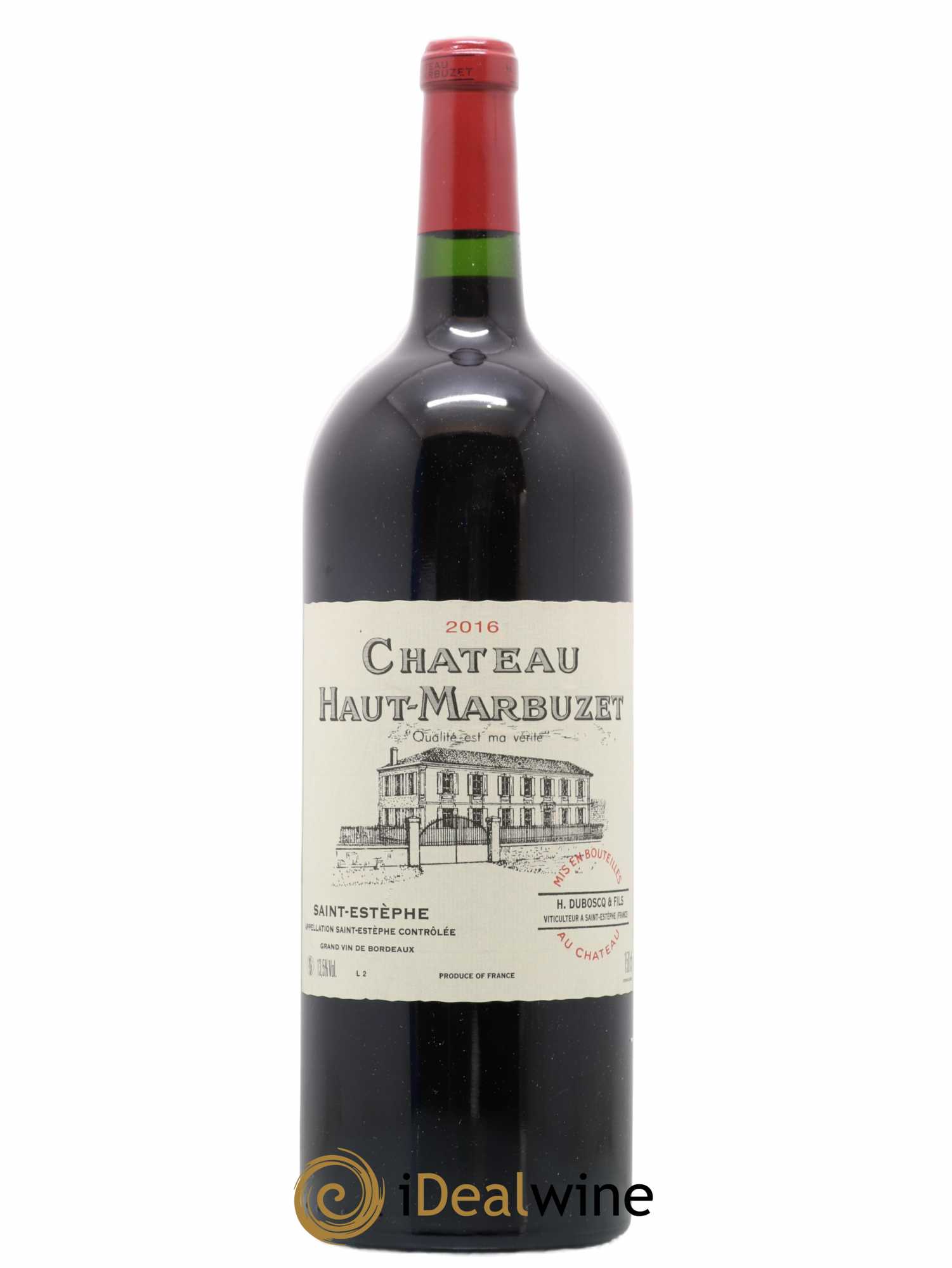 Château Haut Marbuzet 2016 - Lot de 1 magnum - 0