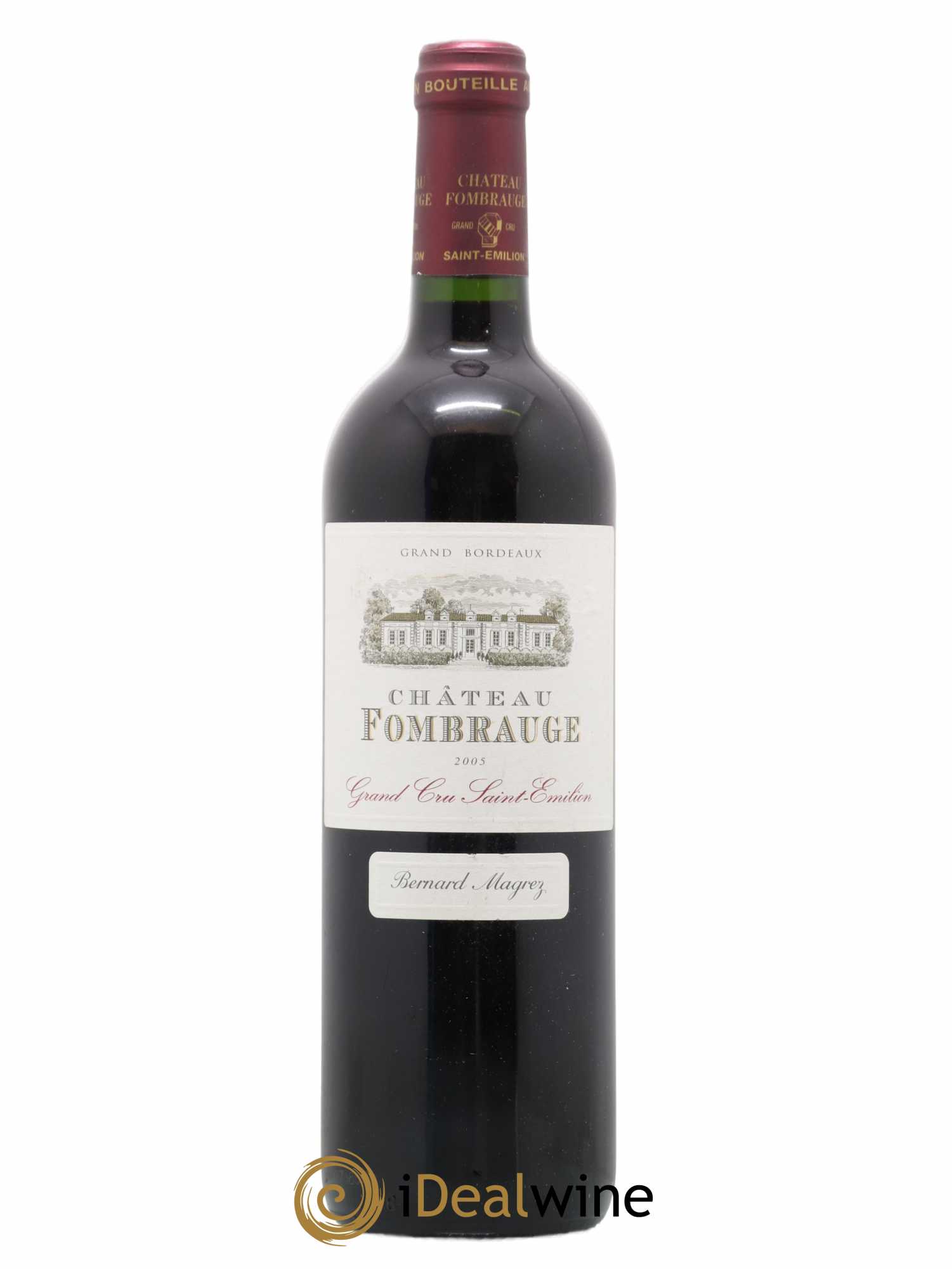 Château Fombrauge Grand Cru Classé 2005 - Lot de 1 bouteille - 0