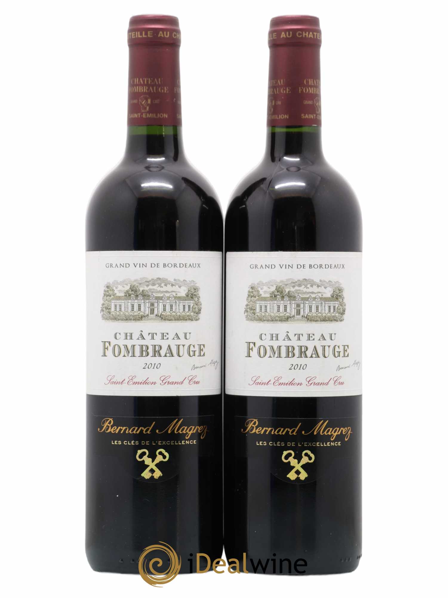 Château Fombrauge Grand Cru Classé 2010 - Lot de 2 bouteilles - 0