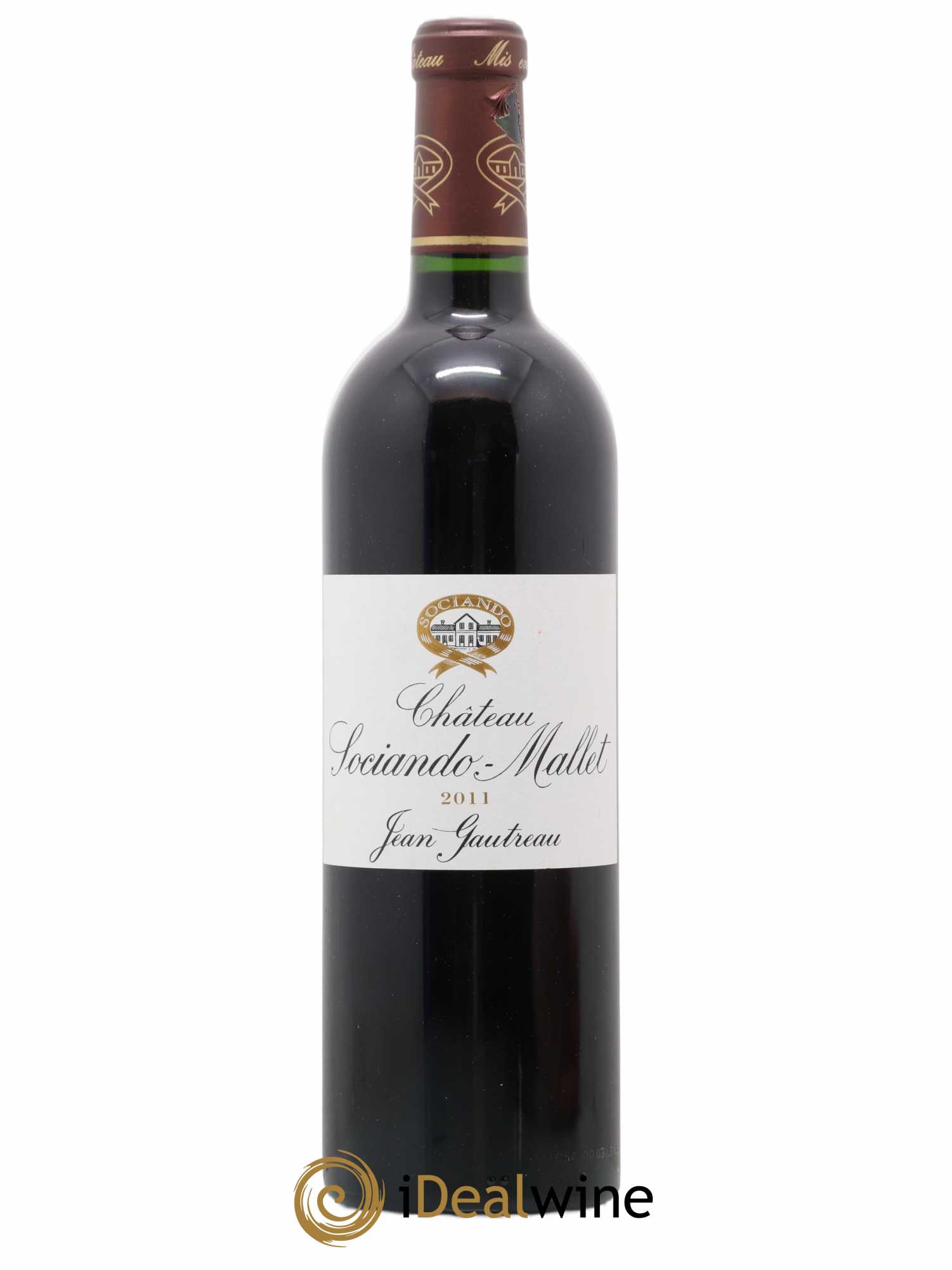 Château Sociando Mallet 2011 - Lot de 1 bouteille - 0