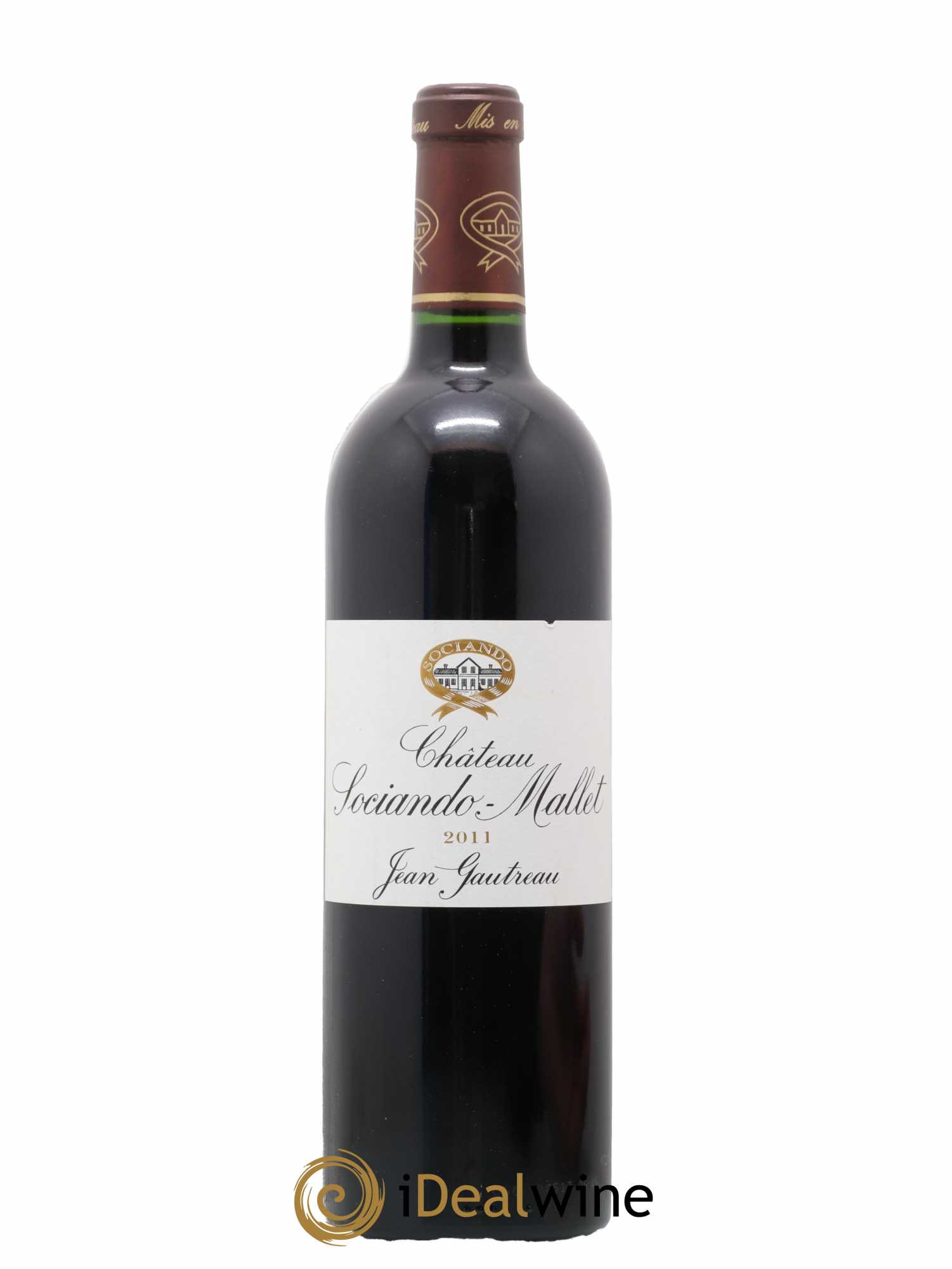 Château Sociando Mallet 2011 - Lot de 1 bouteille - 0