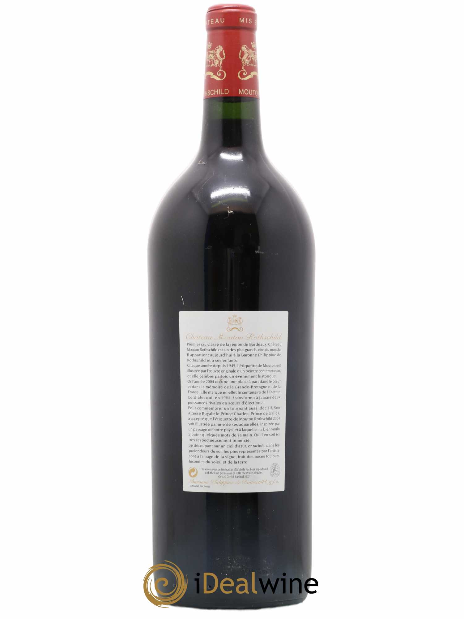 Château Mouton Rothschild 1er Grand Cru Classé 2004 - Lot de 1 magnum - 1