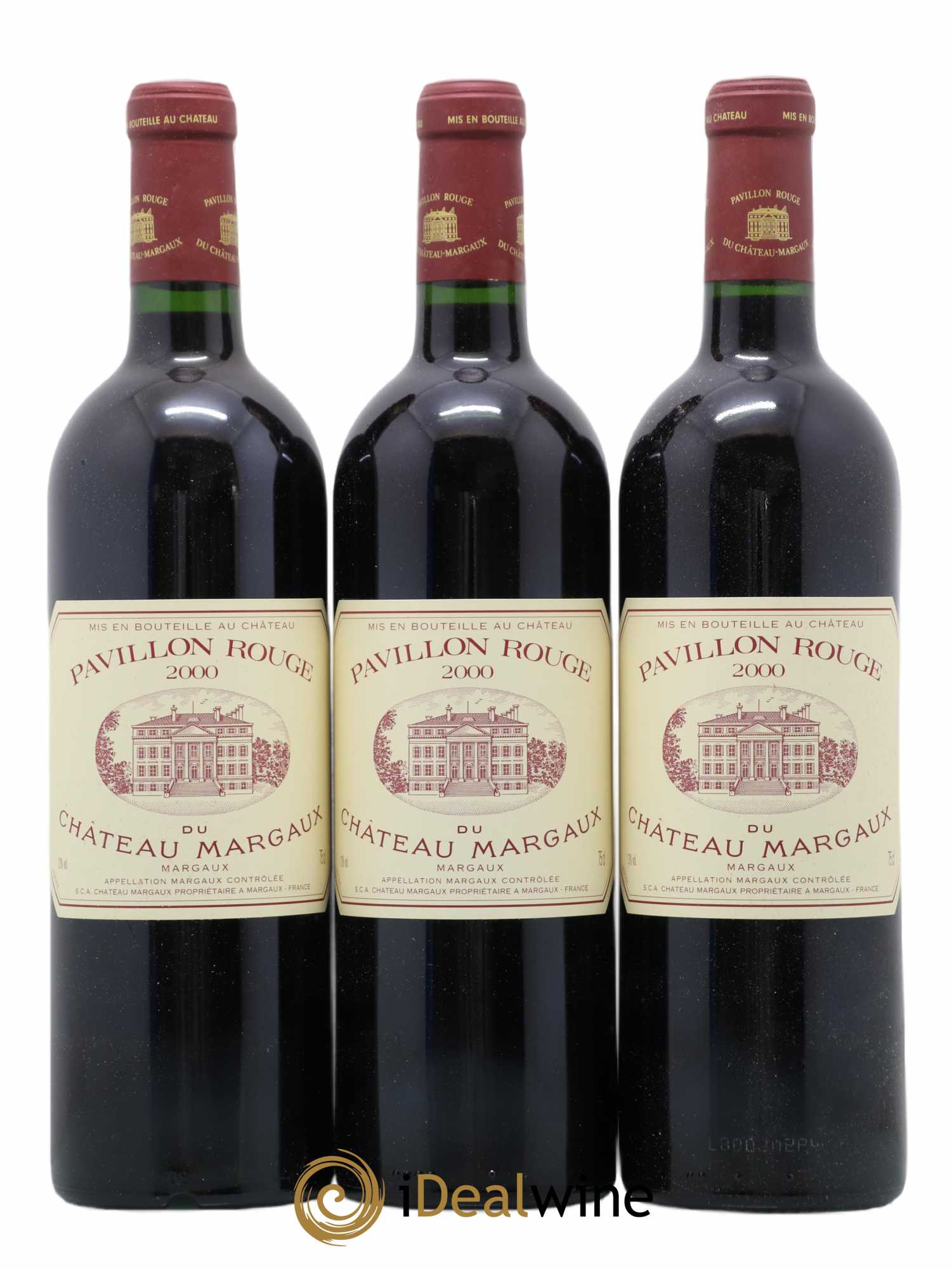 Pavillon Rouge du Château Margaux Second Vin 2000 - Lot de 12 bouteilles - 1