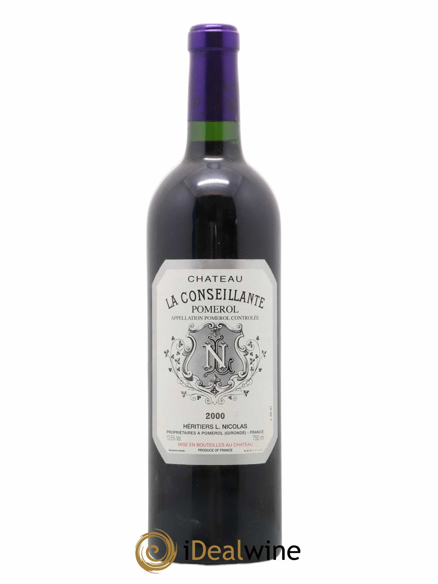 Château la Conseillante 2000 - Lot de 1 bouteille - 0