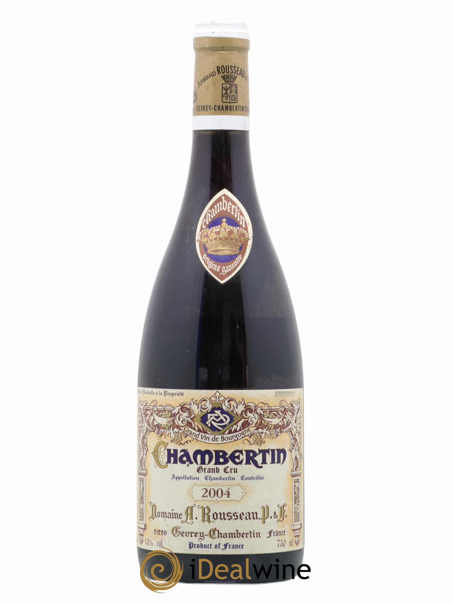 Chambertin Grand Cru Armand Rousseau (Domaine) 2004 - Lot de 1 bouteille - 0