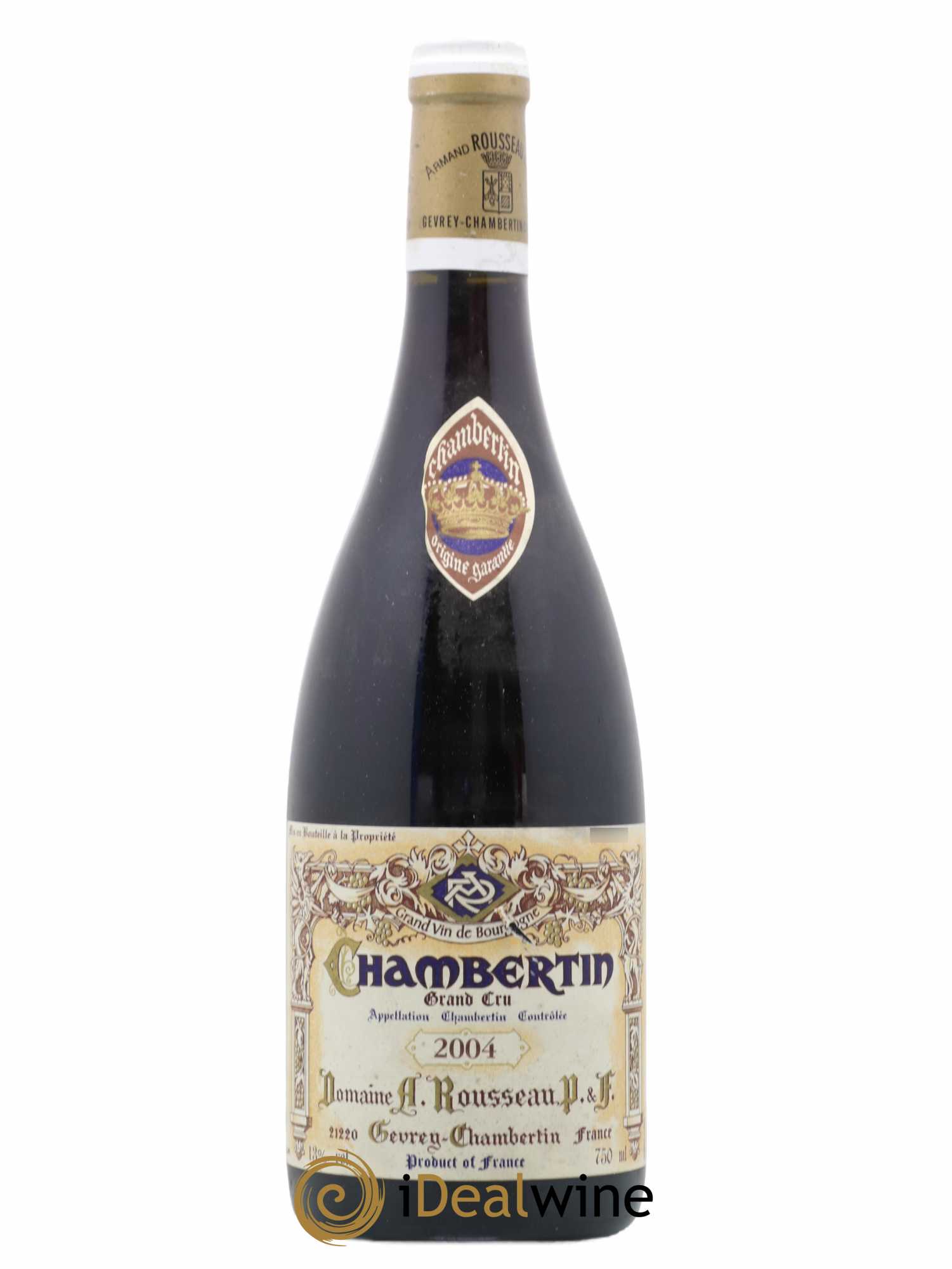 Chambertin Grand Cru Armand Rousseau (Domaine) 2004 - Lot de 1 bouteille - 0