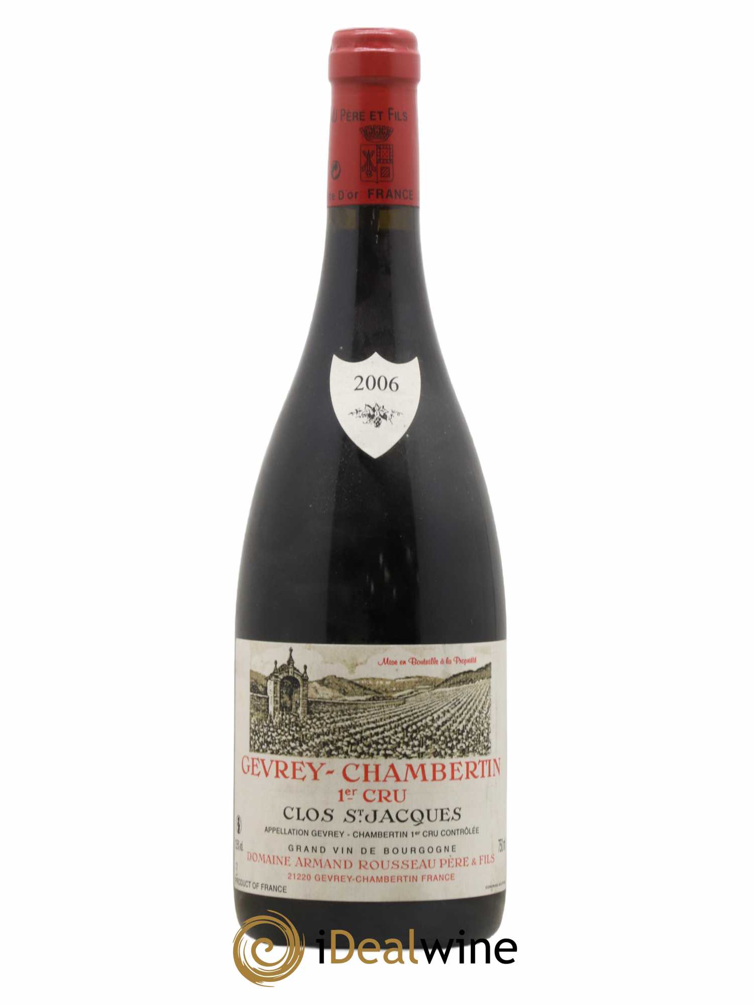Gevrey-Chambertin 1er Cru Clos Saint-Jacques Armand Rousseau (Domaine) 2006 - Lot de 1 bouteille - 0