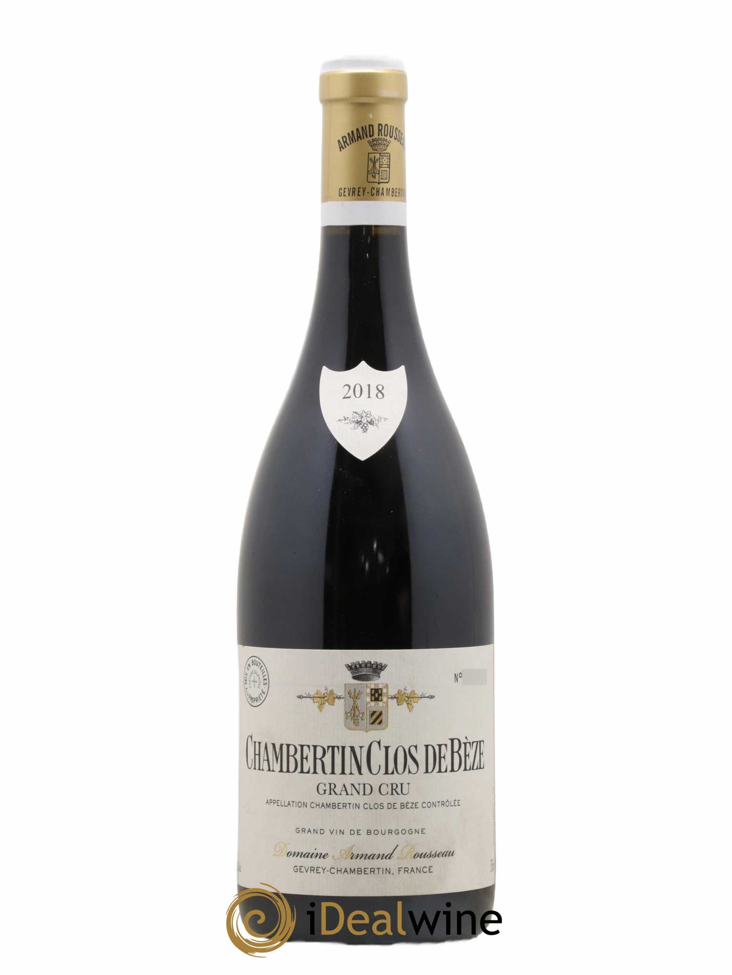 Chambertin Clos de Bèze Grand Cru Armand Rousseau (Domaine) 2018 - Lot de 1 bouteille - 0