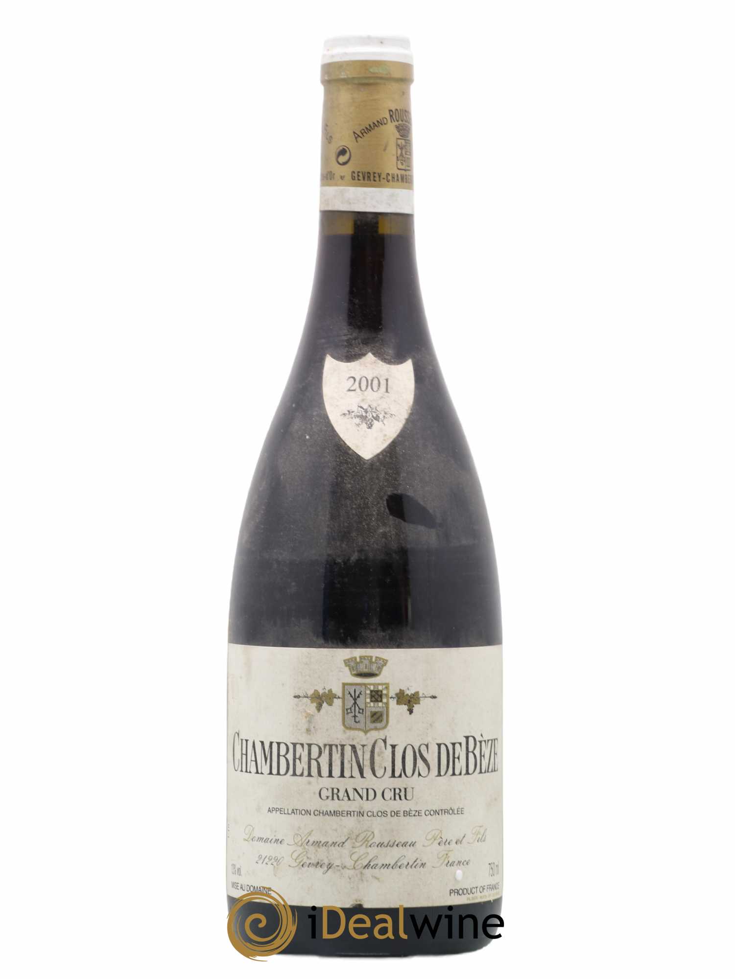Chambertin Clos de Bèze Grand Cru Armand Rousseau (Domaine) 2001 - Lot de 1 bouteille - 0