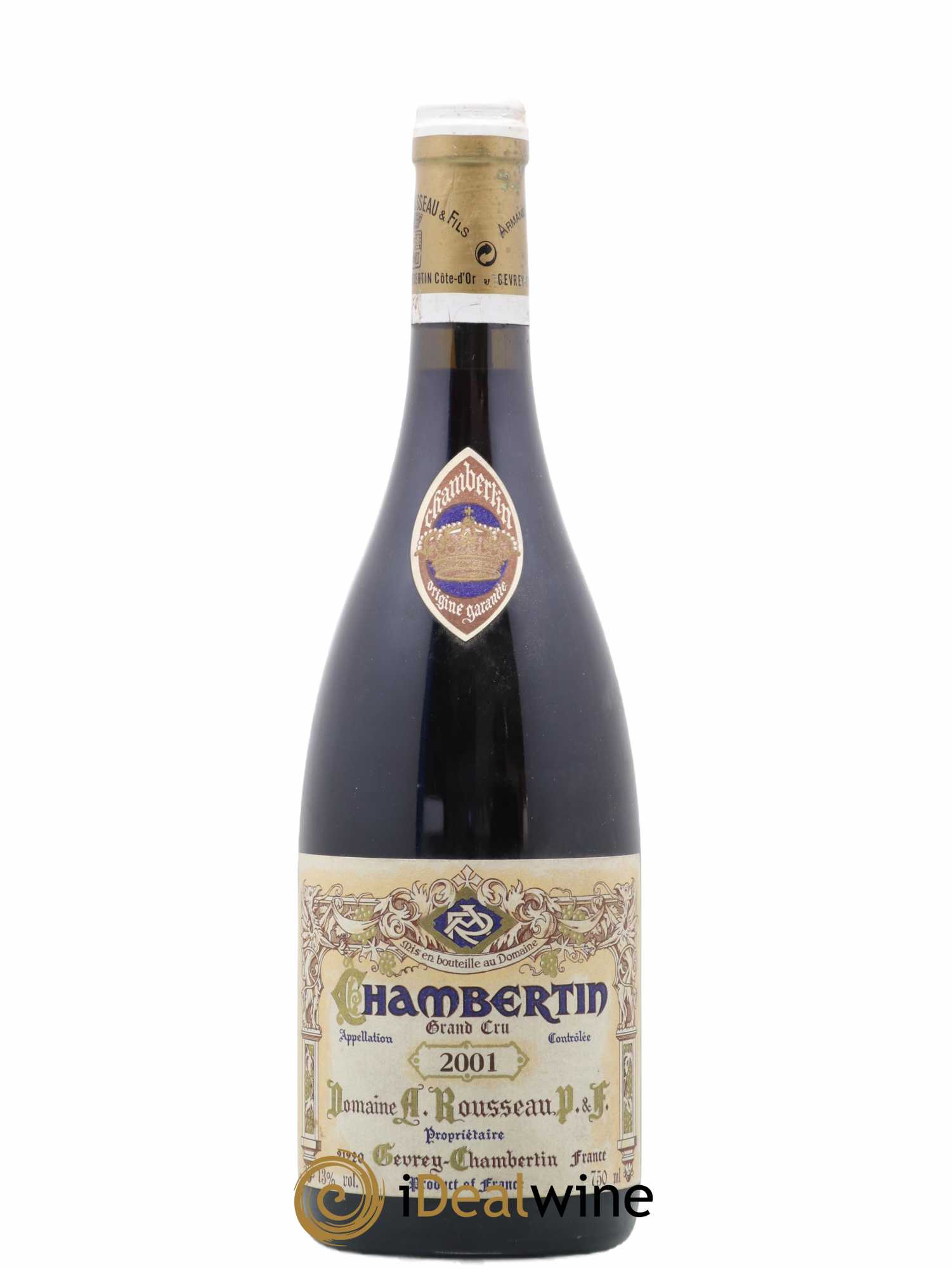 Chambertin Grand Cru Armand Rousseau (Domaine) 2001 - Lot de 1 bouteille - 0