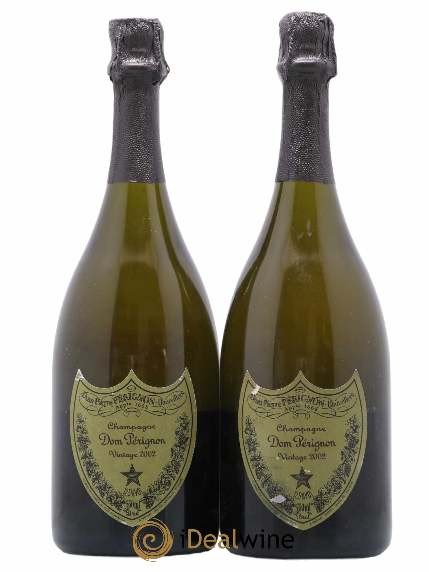 Brut Dom Pérignon 2002 - Lot de 2 bouteilles - 0