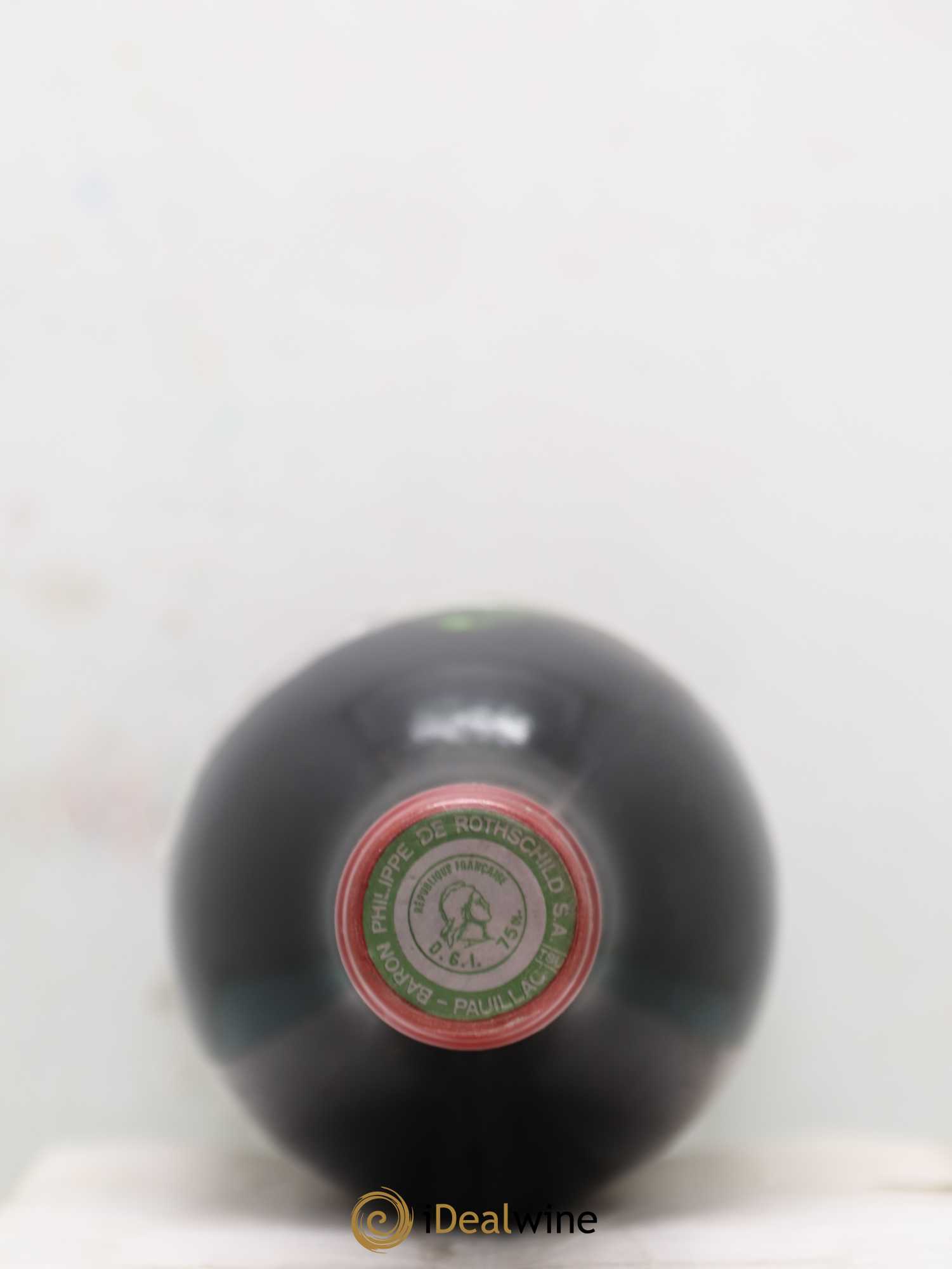 Château Mouton Rothschild 1er Grand Cru Classé 1987 - Lot de 1 bouteille - 1