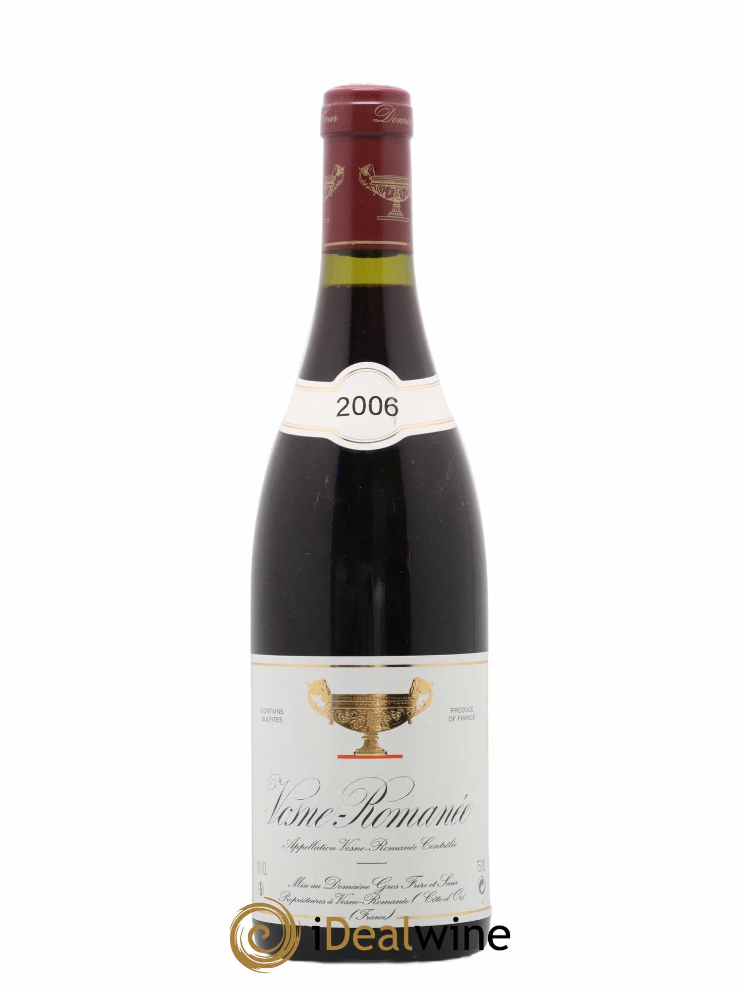 Vosne-Romanée Gros Frère & Soeur 2006 - Lot de 1 bouteille - 0
