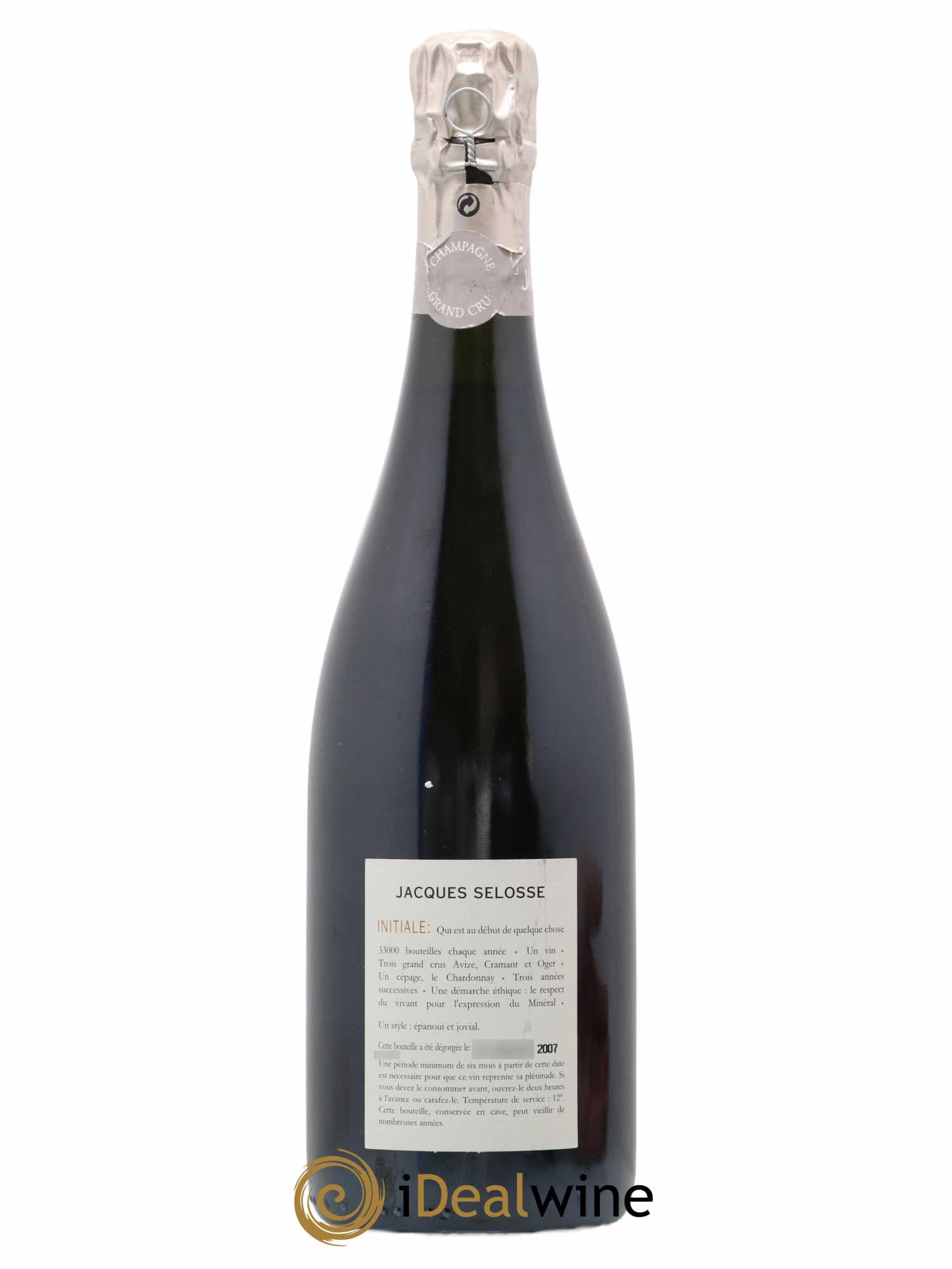 Initial Brut Jacques Selosse - Lot de 1 bouteille - 1