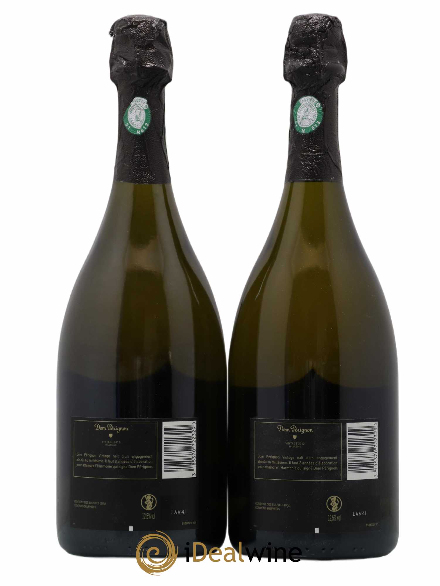 Brut Dom Pérignon 2012 - Lot de 2 bouteilles - 1