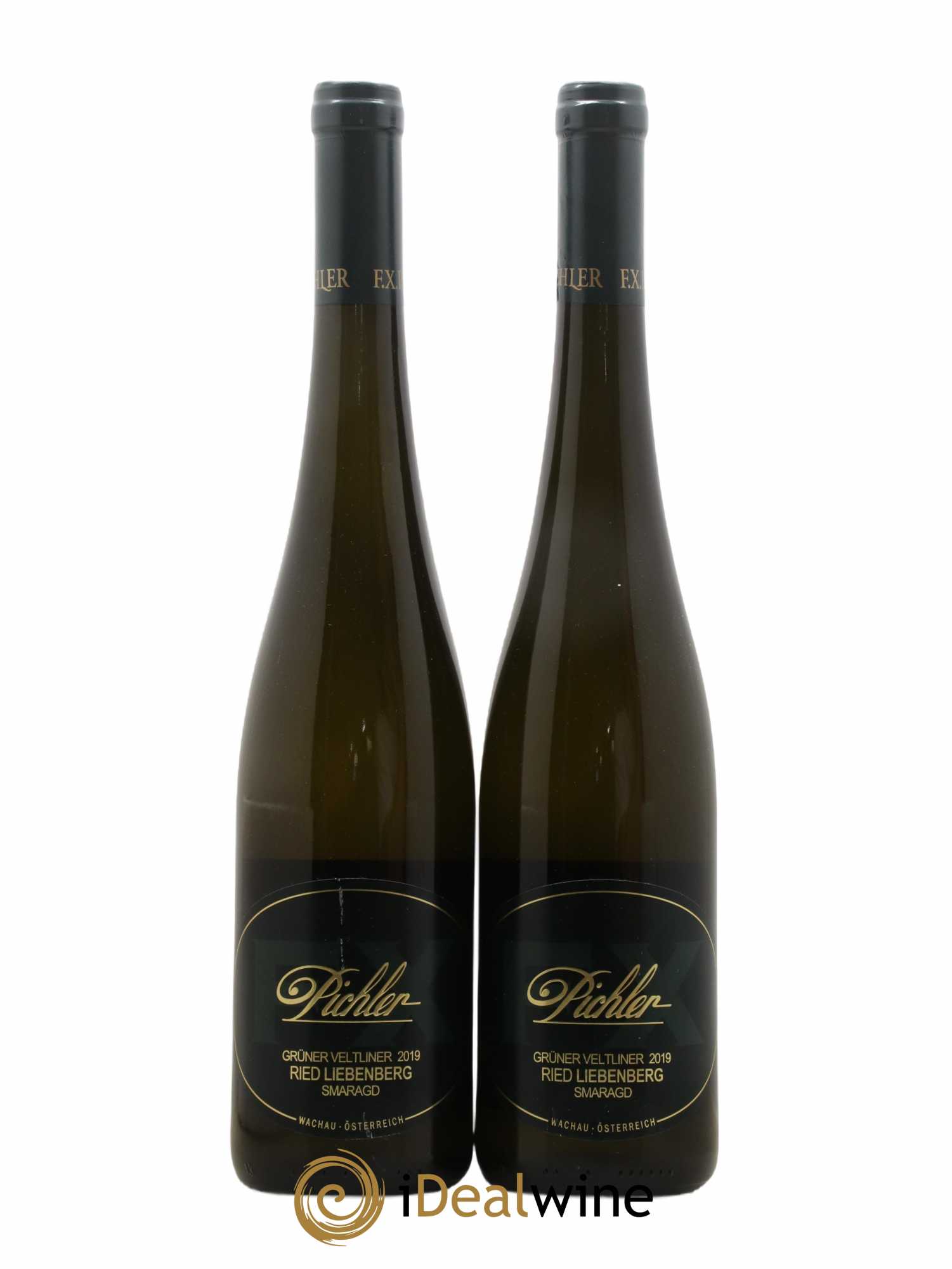 Autriche Grüner Veltliner Ried Liebenberg Smaragd Pichler 2019 - Posten von 2 Flaschen - 0