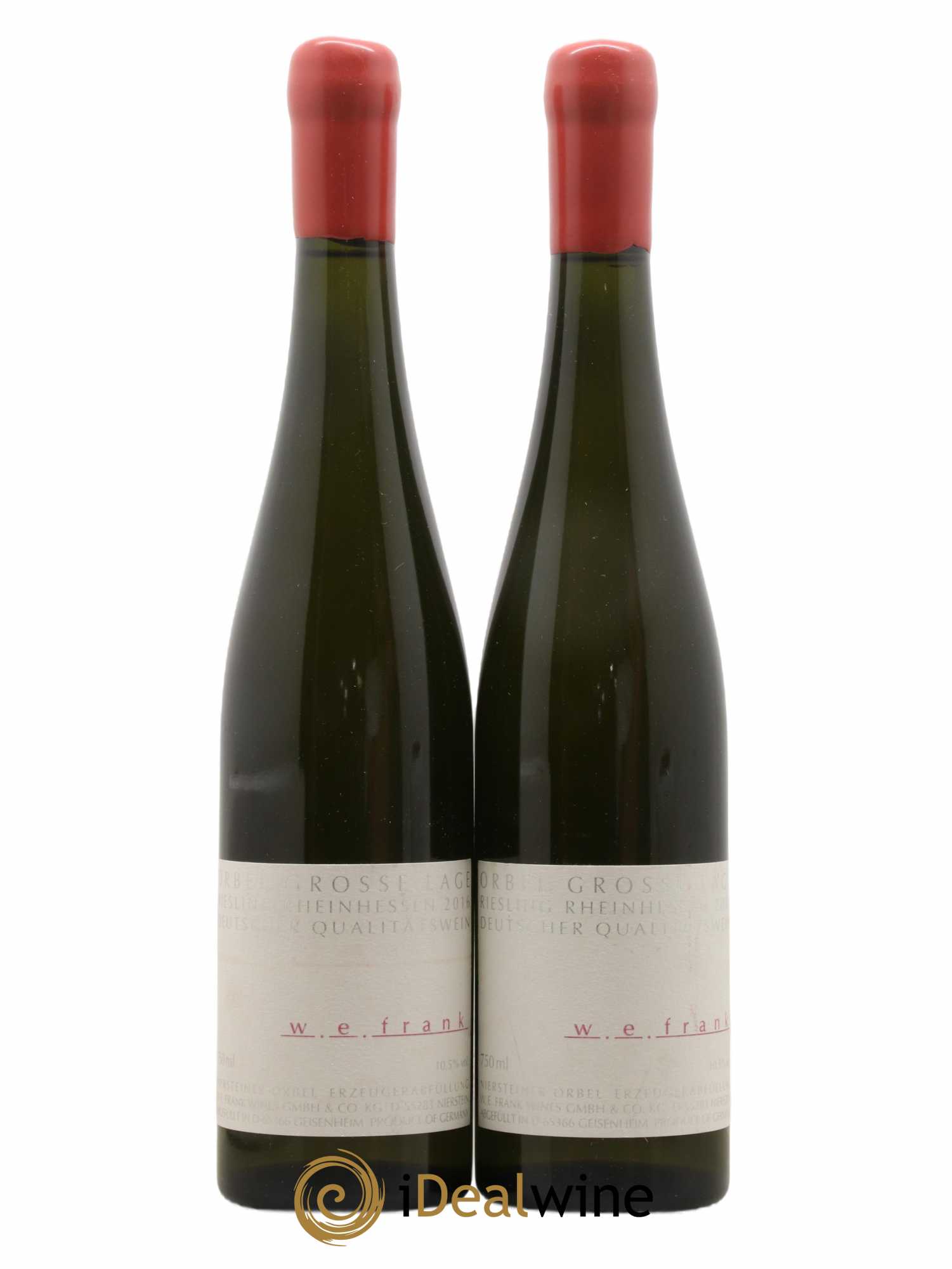 Allemagne Rheinhessen 2016 - Posten von 2 Flaschen - 0
