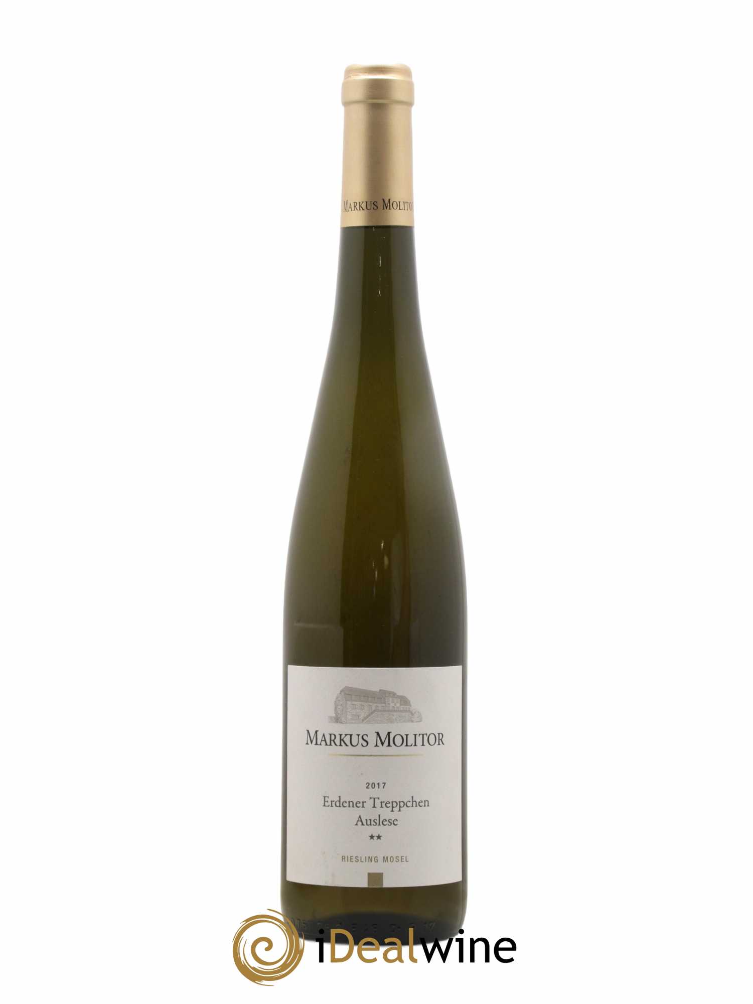 Allemagne Mosel-Saar Riesling Erdener Treppchen Auslese Markus Molitor 2017 - Lot de 1 bouteille - 0