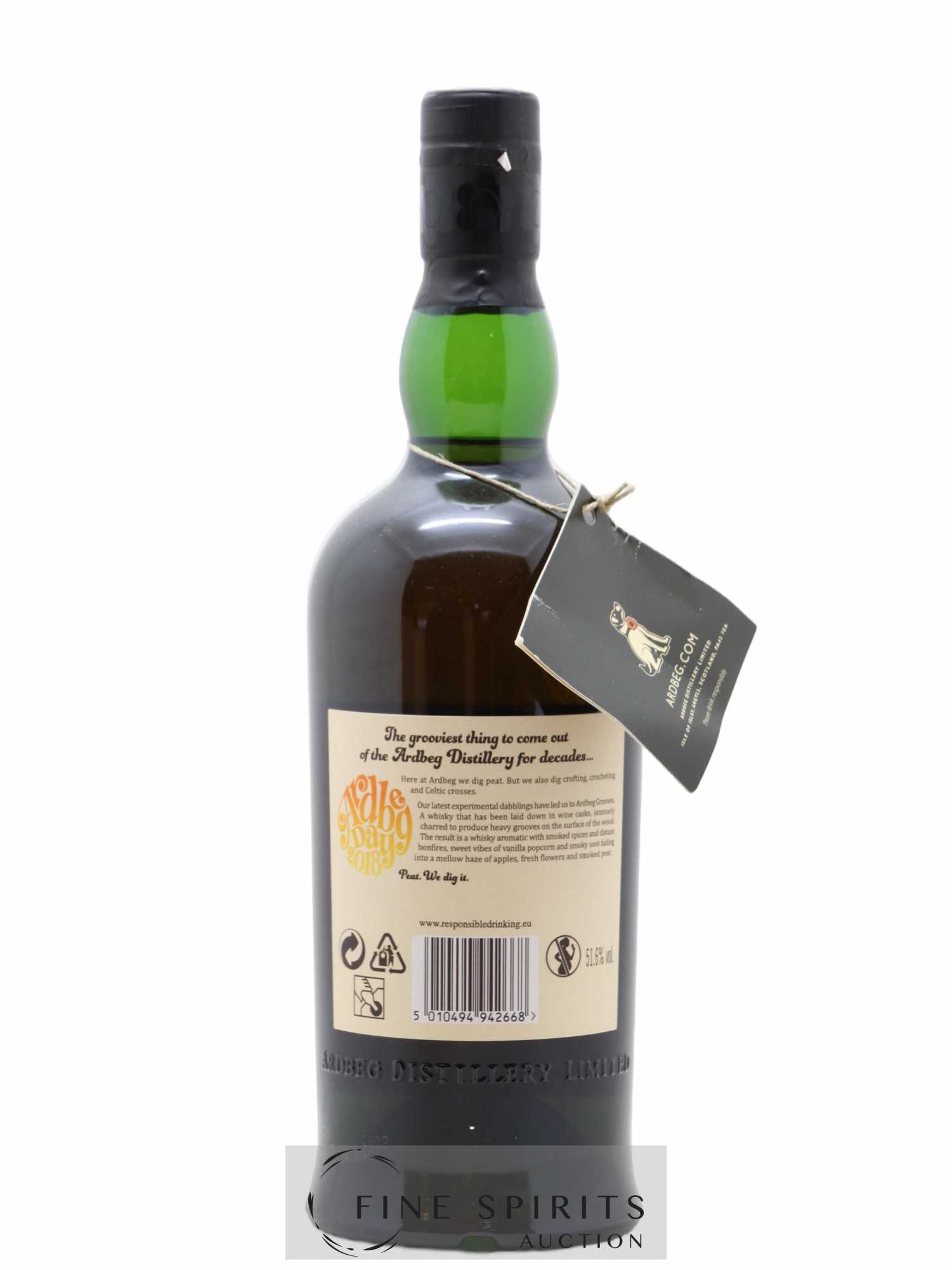 Ardbeg Of. Grooves Special Committee Only Edition 2018 The Ultimate - Lot de 1 bouteille - 1