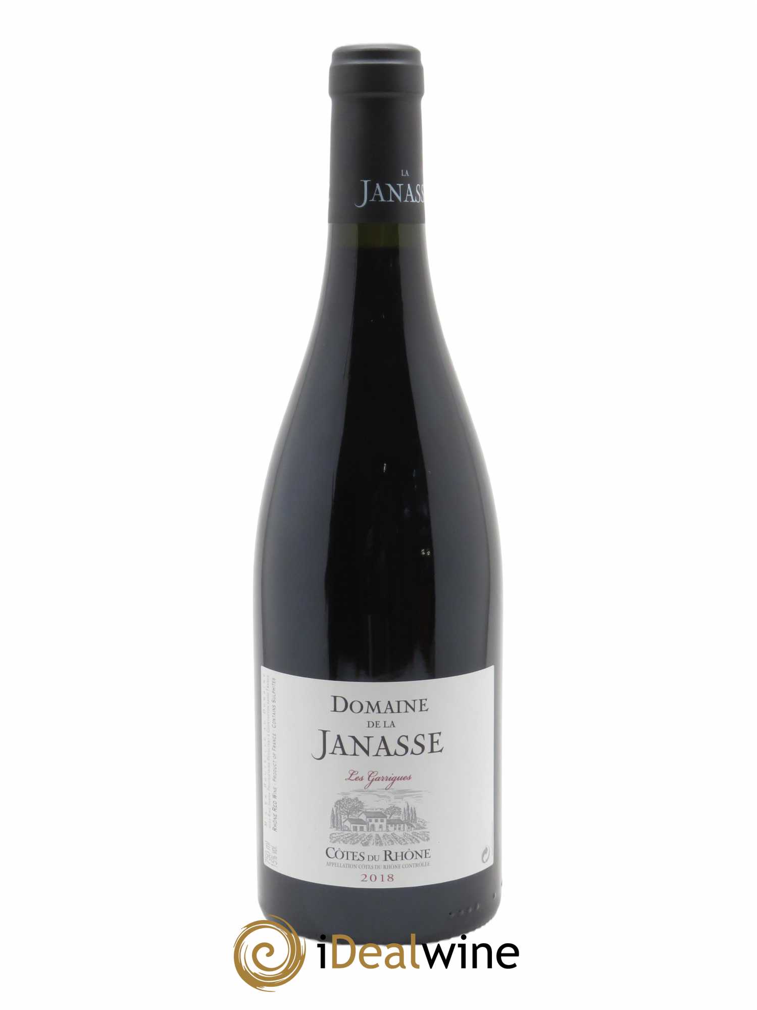 Côtes-du-Rhône La Janasse (Domaine de) Les Garrigues Aimé Sabon  2018 - Lot of 1 bottle - 0
