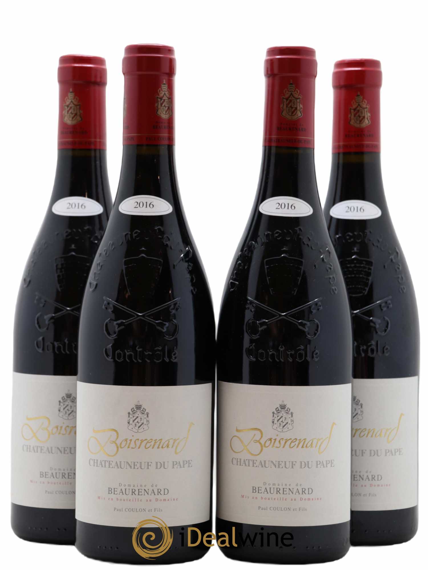 Châteauneuf-du-Pape Cuvée Boisrenard Beaurenard (Domaine de) 2016 - Lot de 4 bouteilles - 0