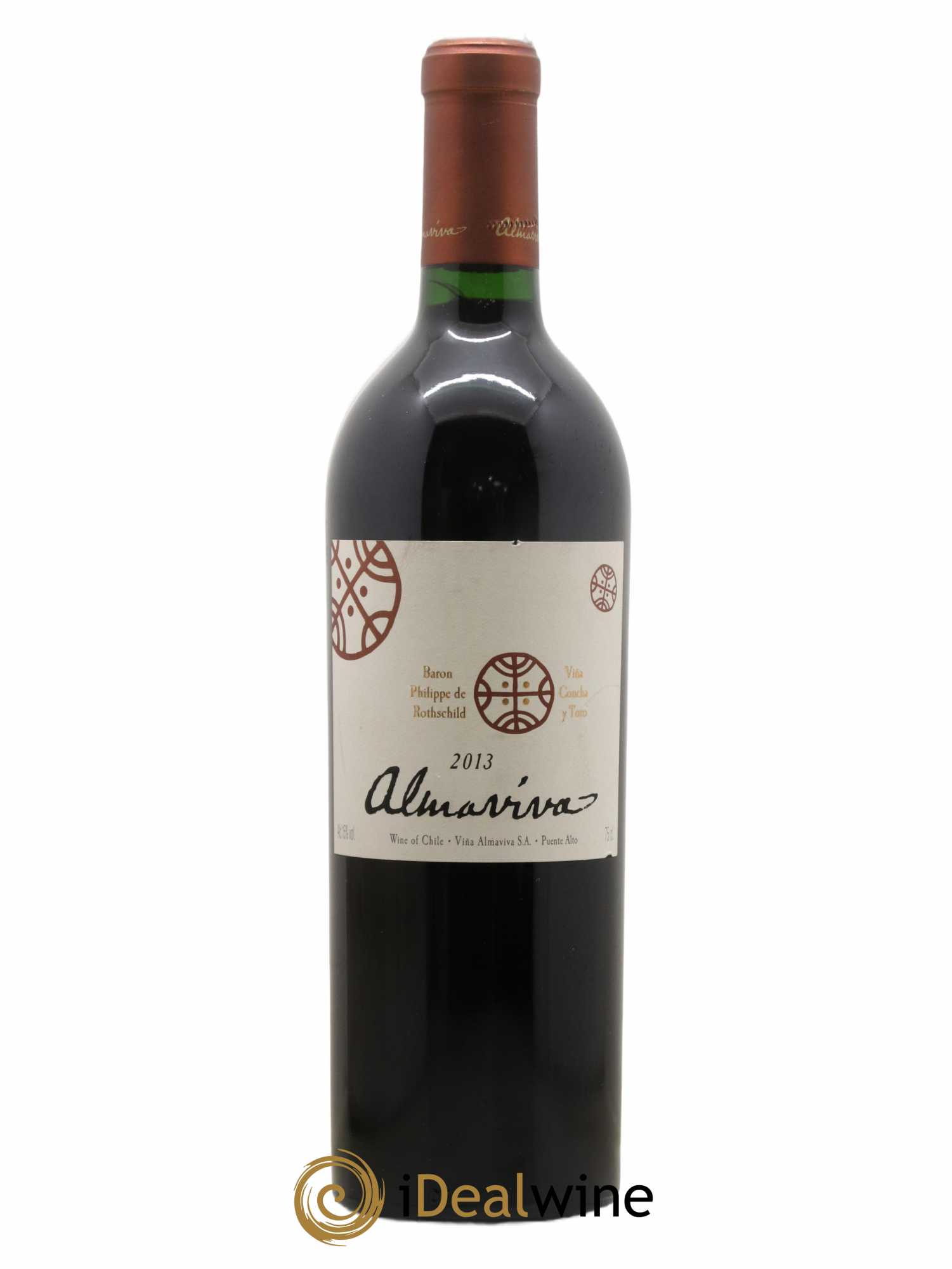 Chili Almaviva Baron P. de Rothschild Concha y Toro 2013 - Lot de 1 bouteille - 0