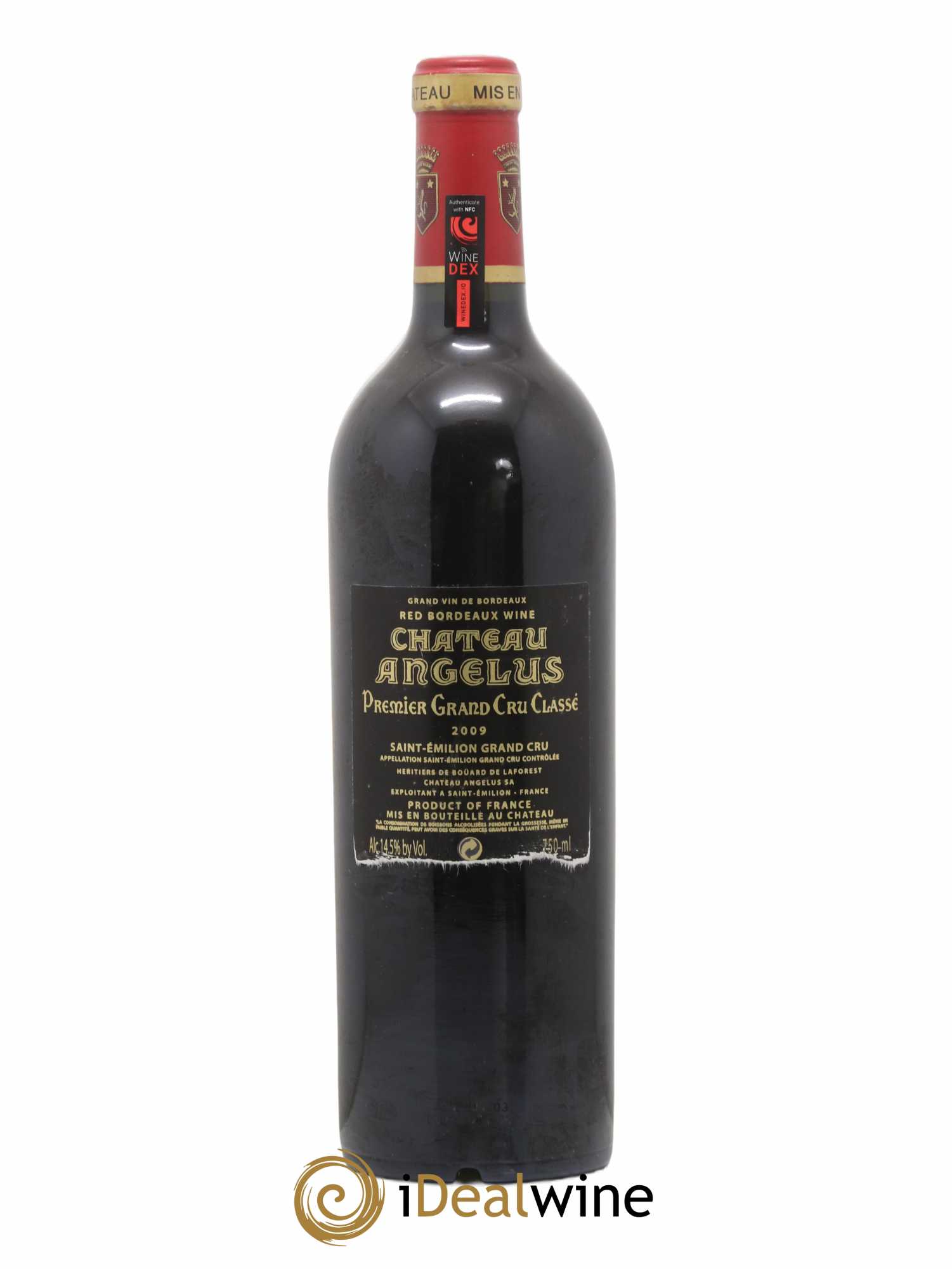 Château Angélus 1er Grand Cru Classé A 2009 - Lot de 1 bouteille - 1